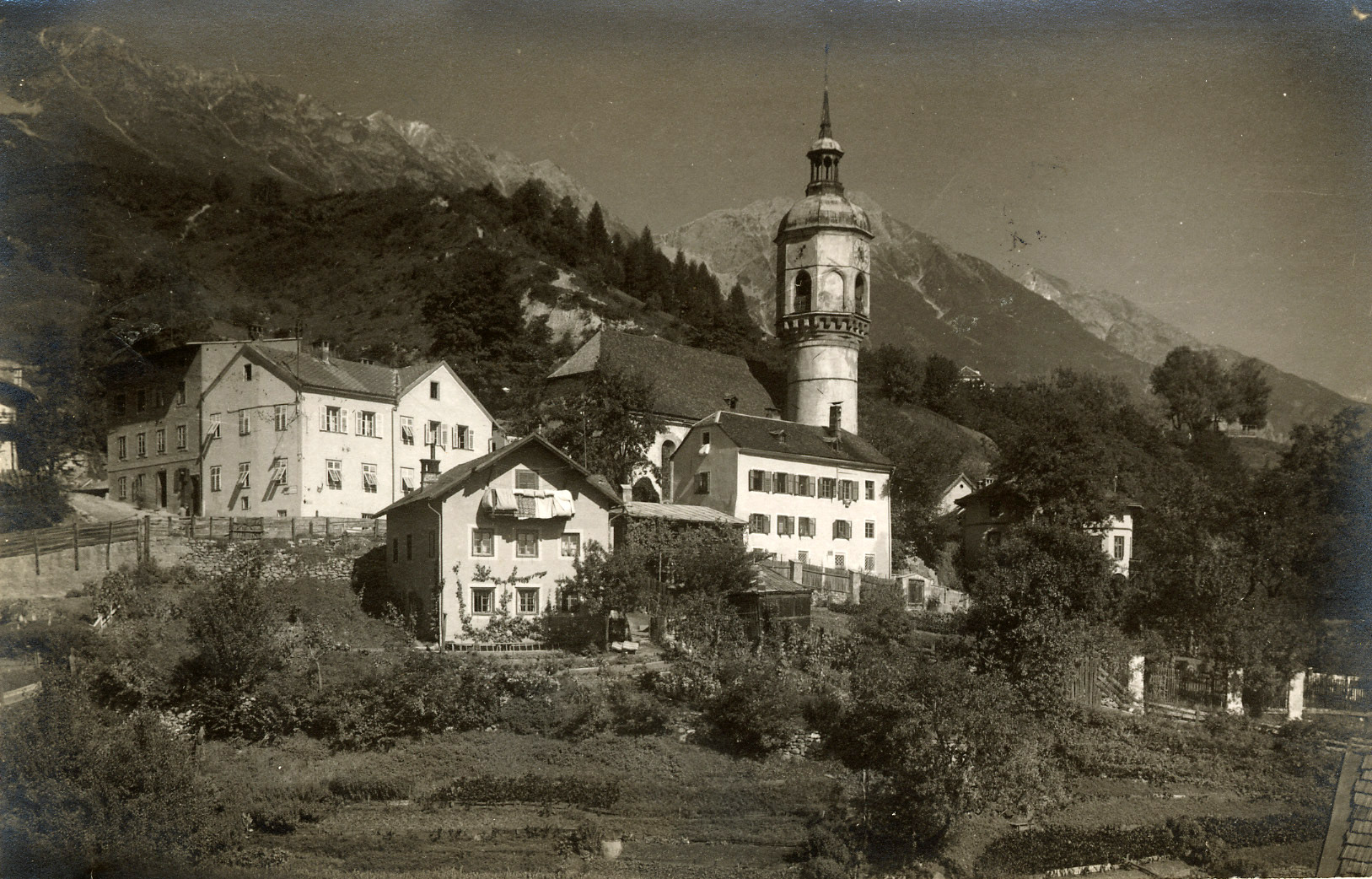 Alte Höttinger Pfarrkirche 1931