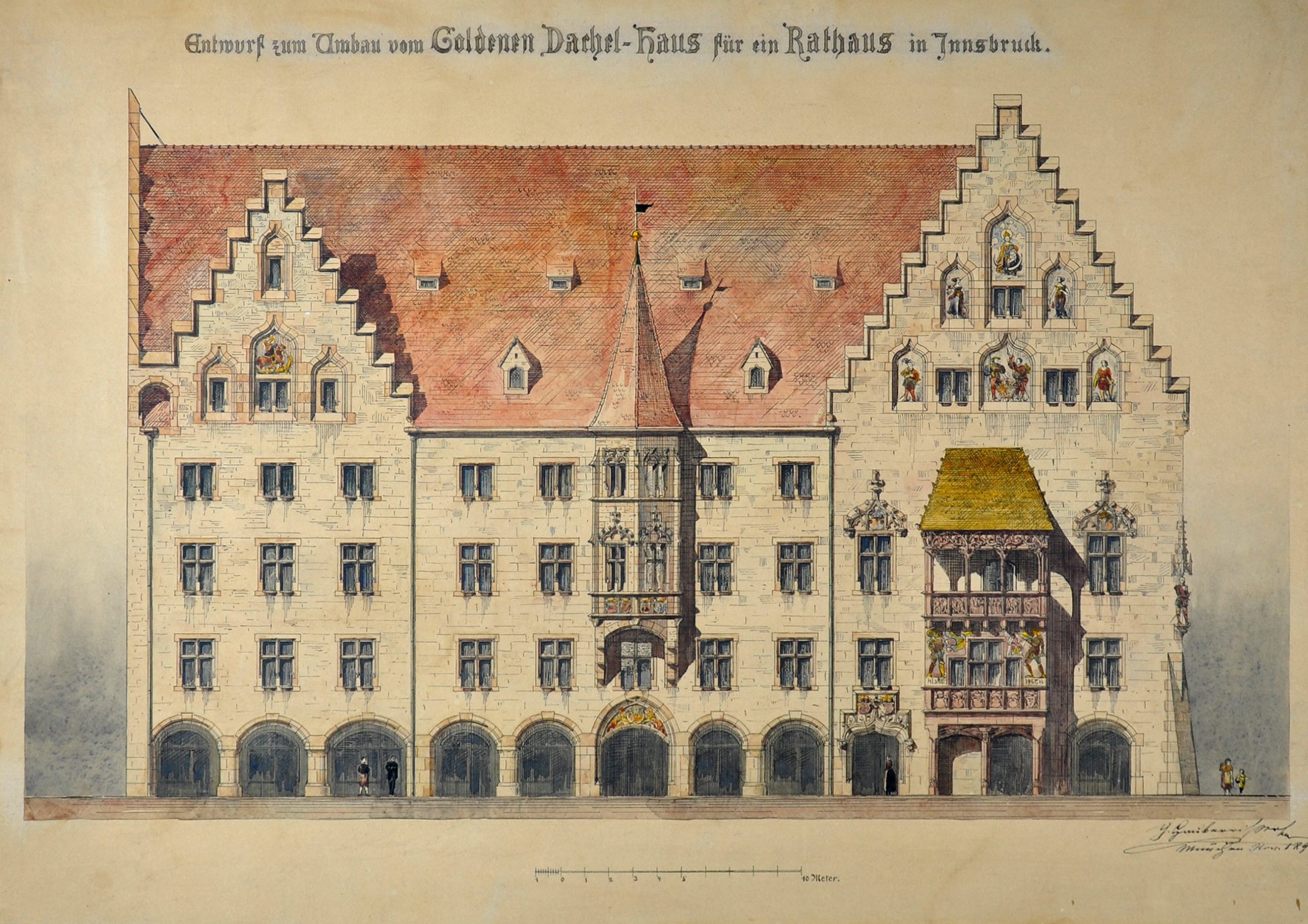 Vom Goldenen Dachl Zum Neogotischen Rathaus? (Teil 3)
