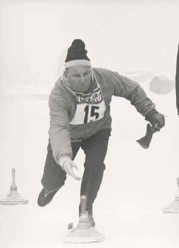 Olympische Eisstockschützen