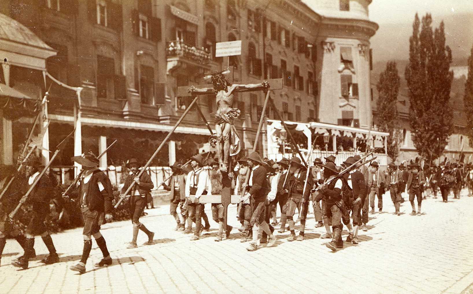 Tiroler Jahrhundertfeier 1909 – Festumzug Der Schützen