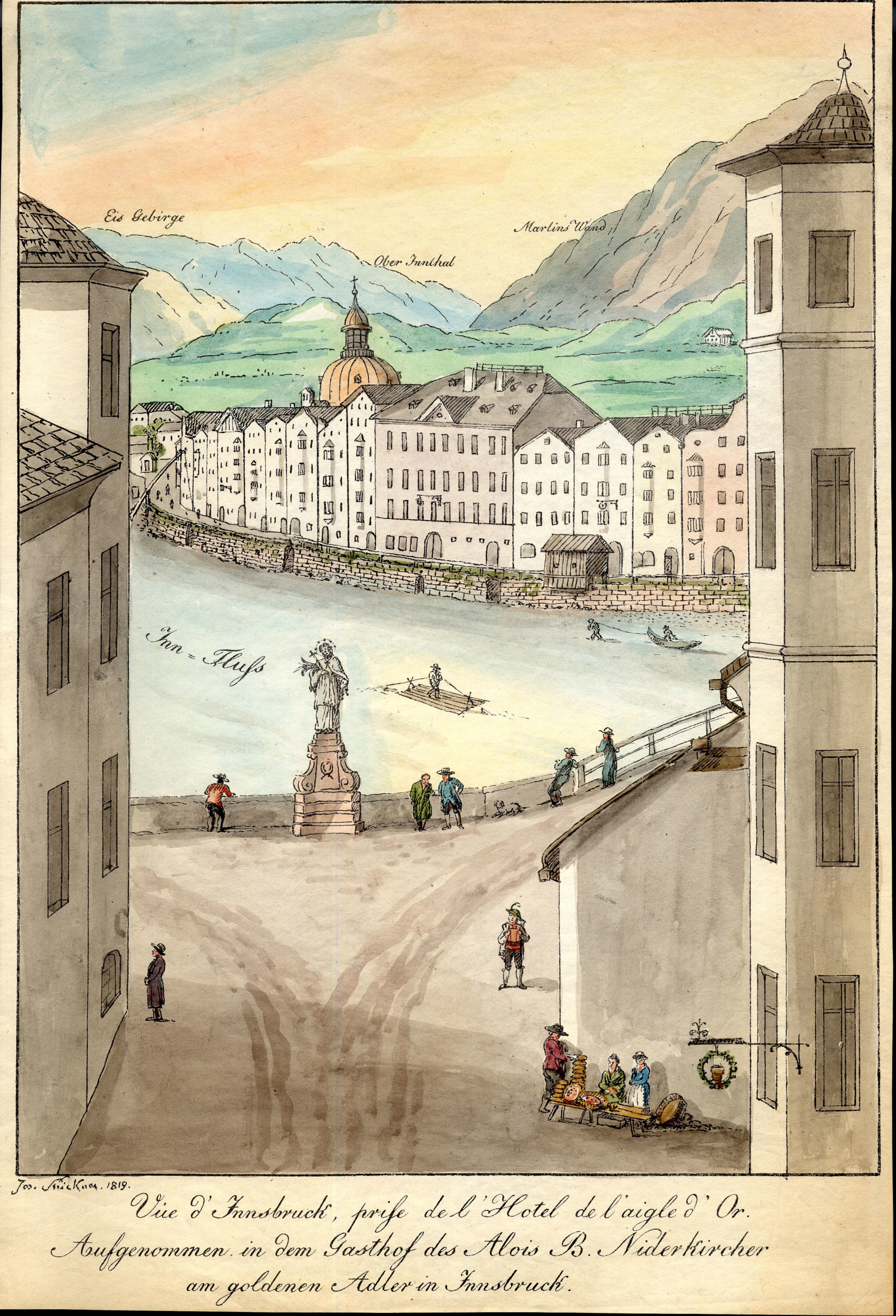 Der Innsbrucker Maler Und Kupferstecher Joseph Leopold Strickner. Teil 1