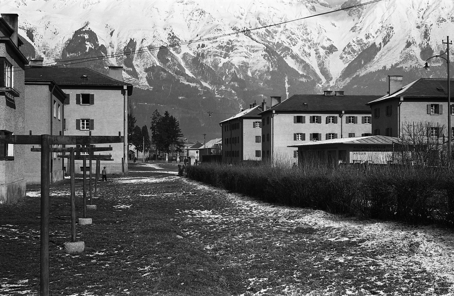 Mit Kurt Reuter 1955 Durch Innsbruck VI