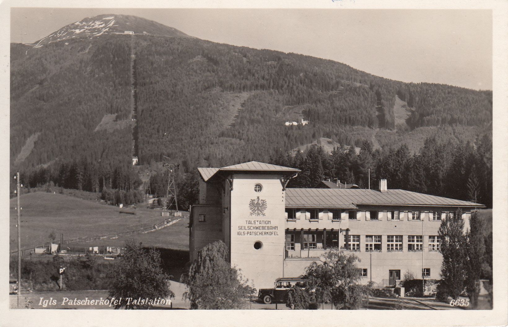 Über den Dächern von Igls Innsbruck erinnert sich