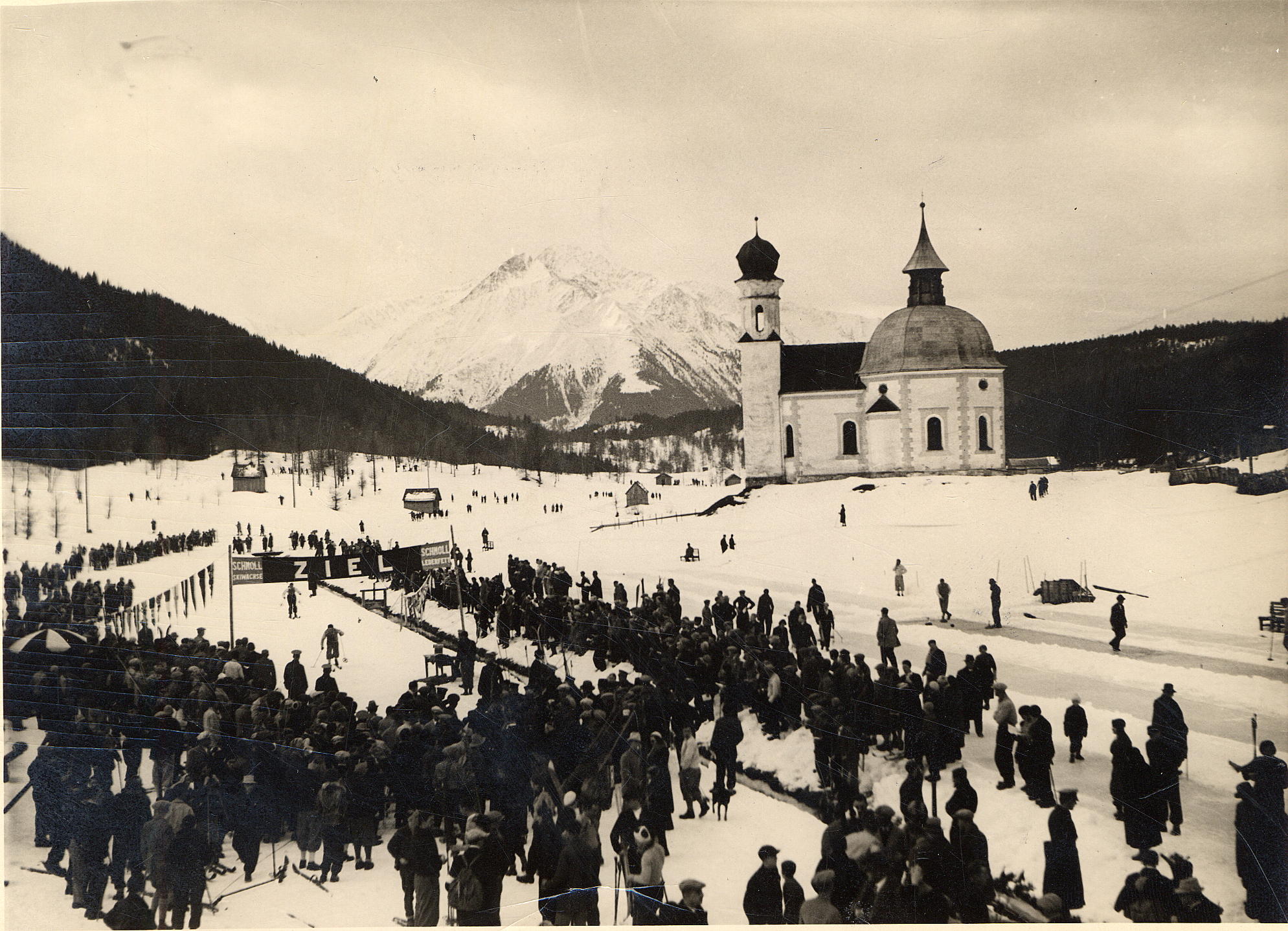 Österreich 1933 FIS-Wettkämpfe Innsbruck 551/54 mit Falz - Briefmarken