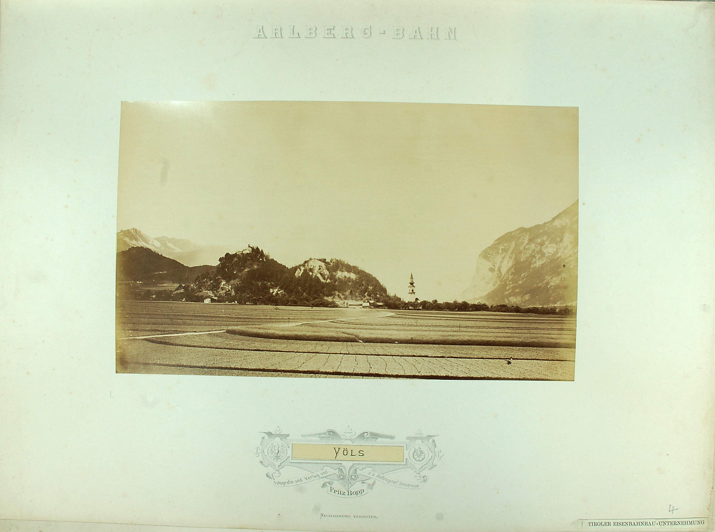 Der Bau Der Arlbergbahn In Bildern