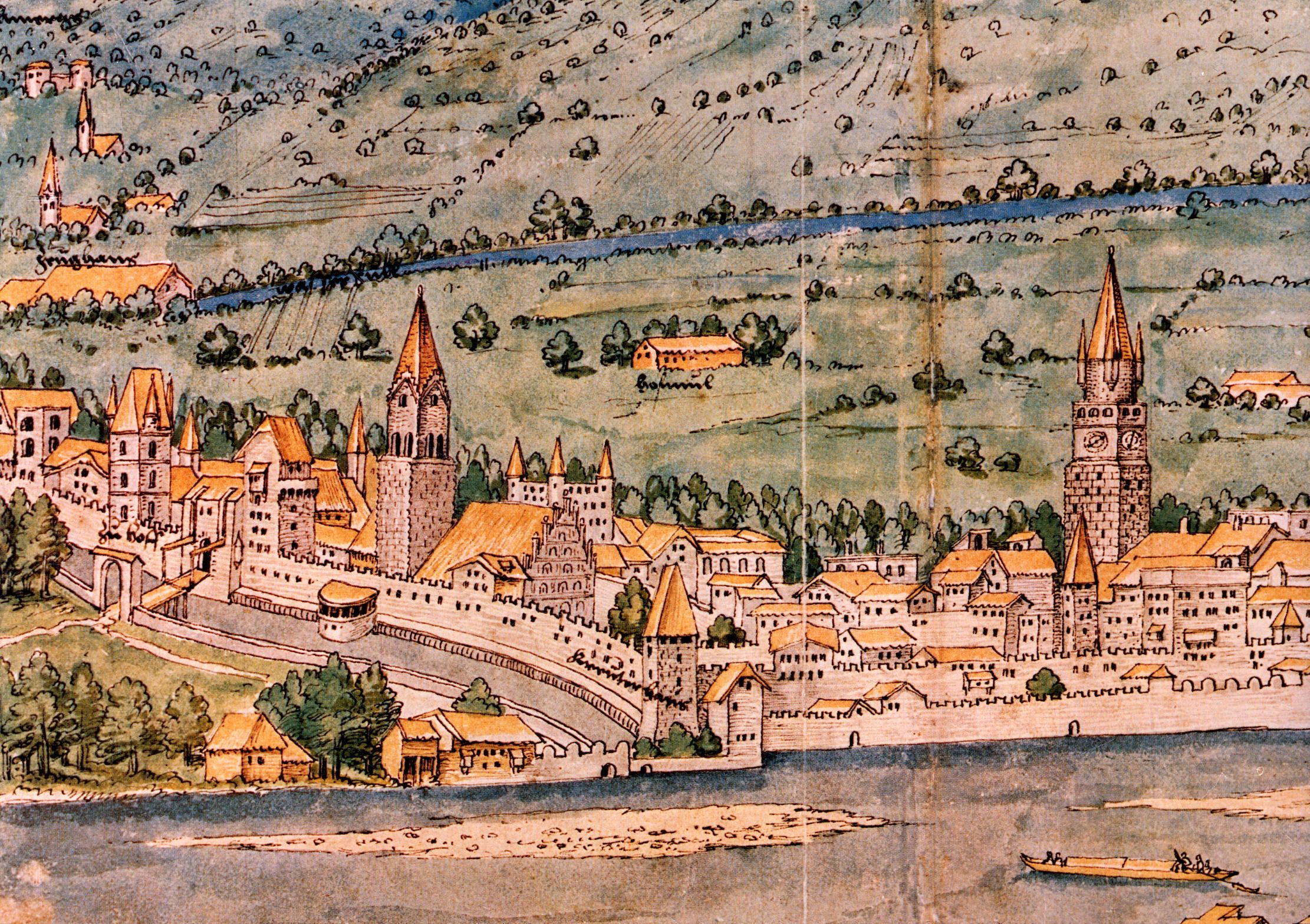 Innsbruck Im Schwazer Bergbuch Von 1556