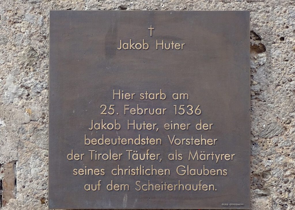 Die Verbrennung Jakob Hutters – Innsbruck erinnert sich