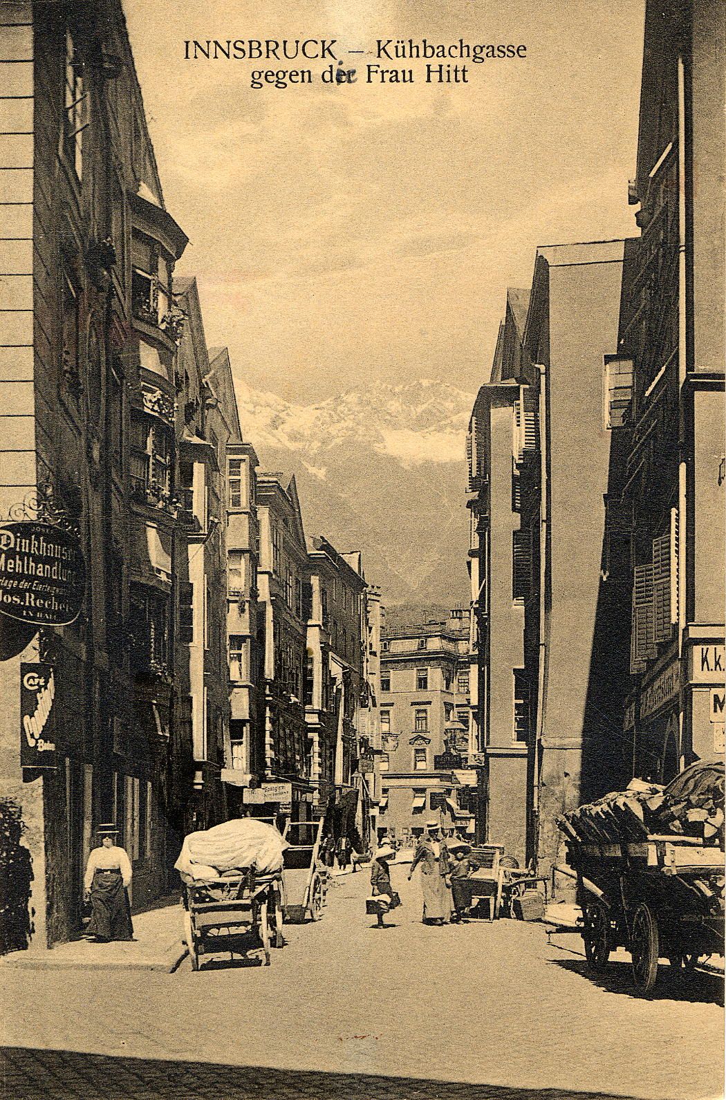 Die Straßen Von Innsbruck – Die Kiebachgasse