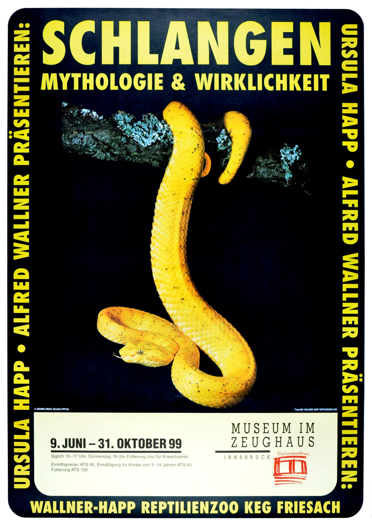 Schlangen In Der Zeitung Und Im Museum
