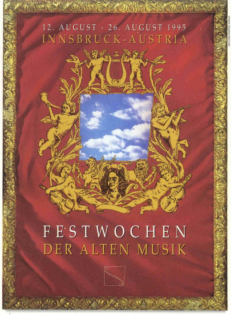 Innsbrucker Festwochen Der Alten Musik Ⅰ
