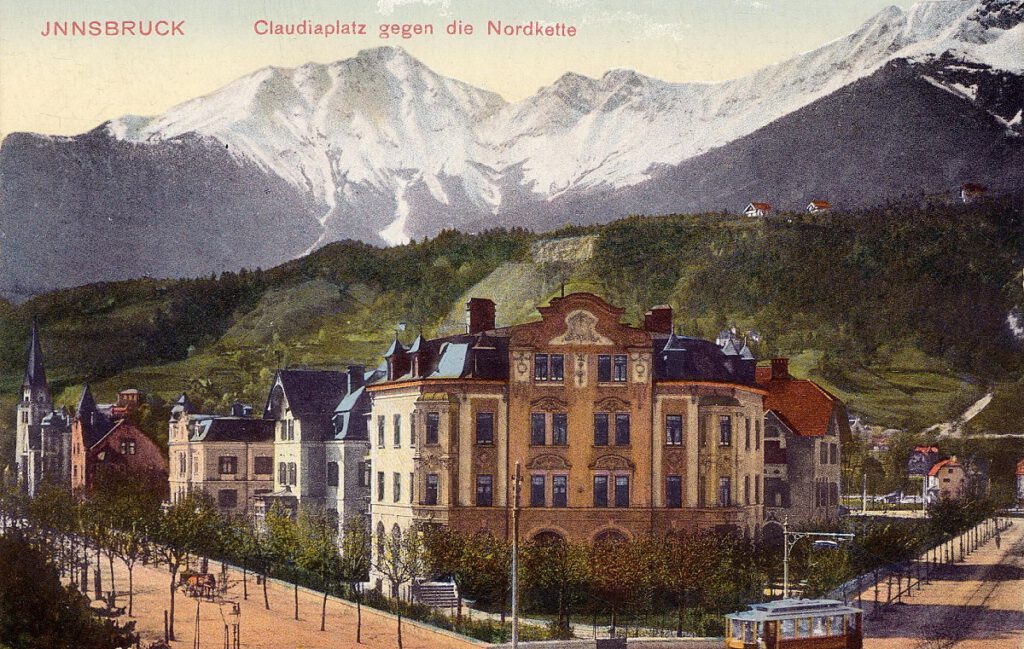 Die Straßen von Innsbruck – die Claudiastraße / der Claudiaplatz ...