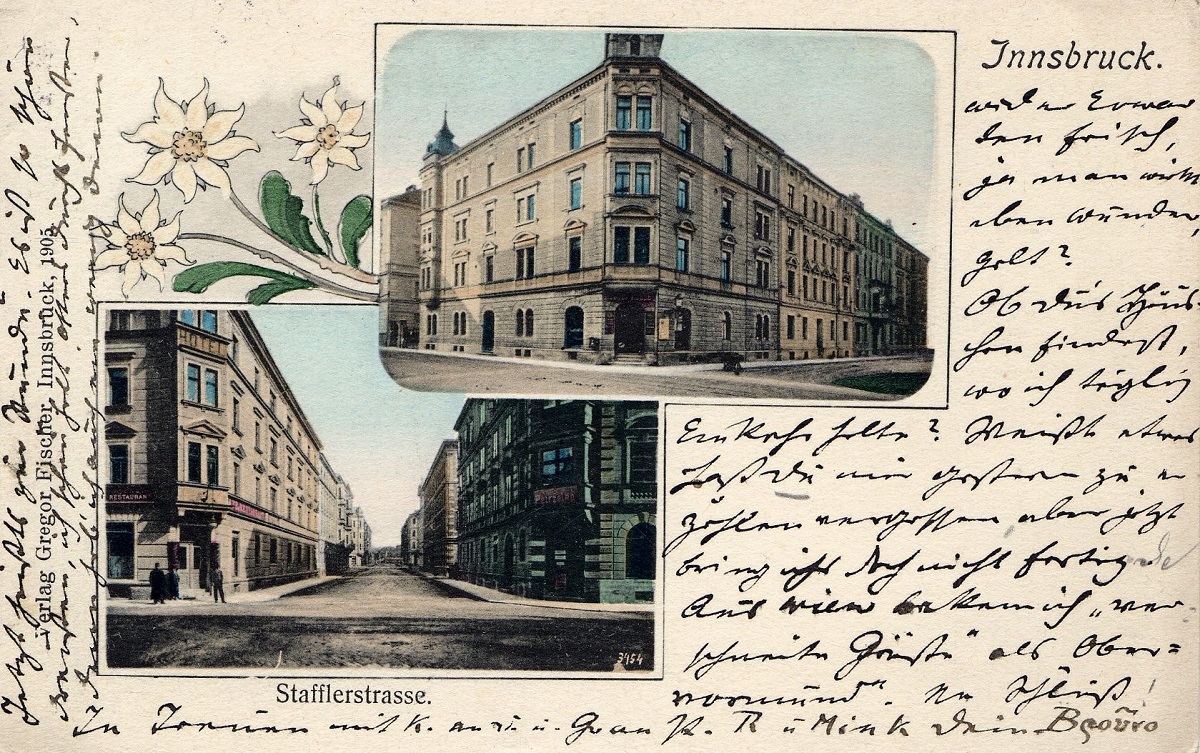 Die Straßen Von Innsbruck – Die Stafflerstraße