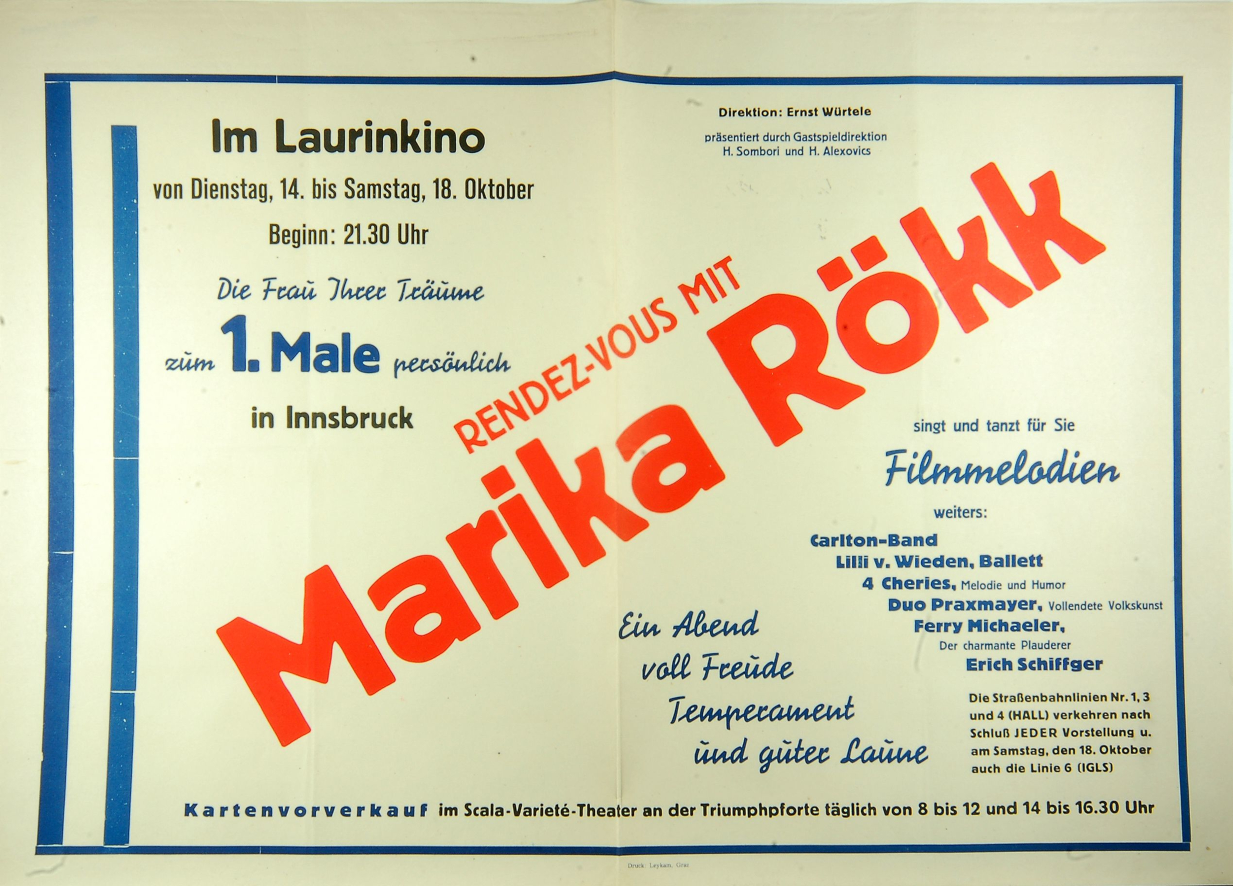 Marika Rökk In Innsbruck, Teil 2