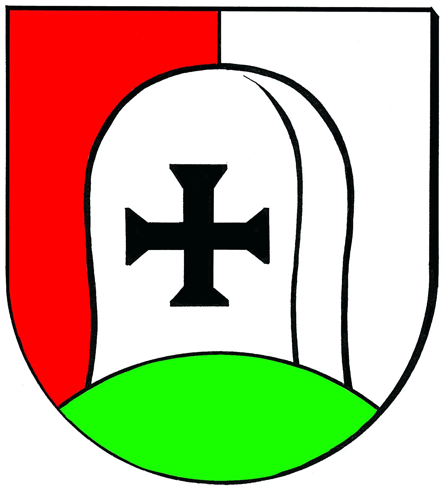 Stadtteilwappen Hötting-West/Allerheiligen (VI.)