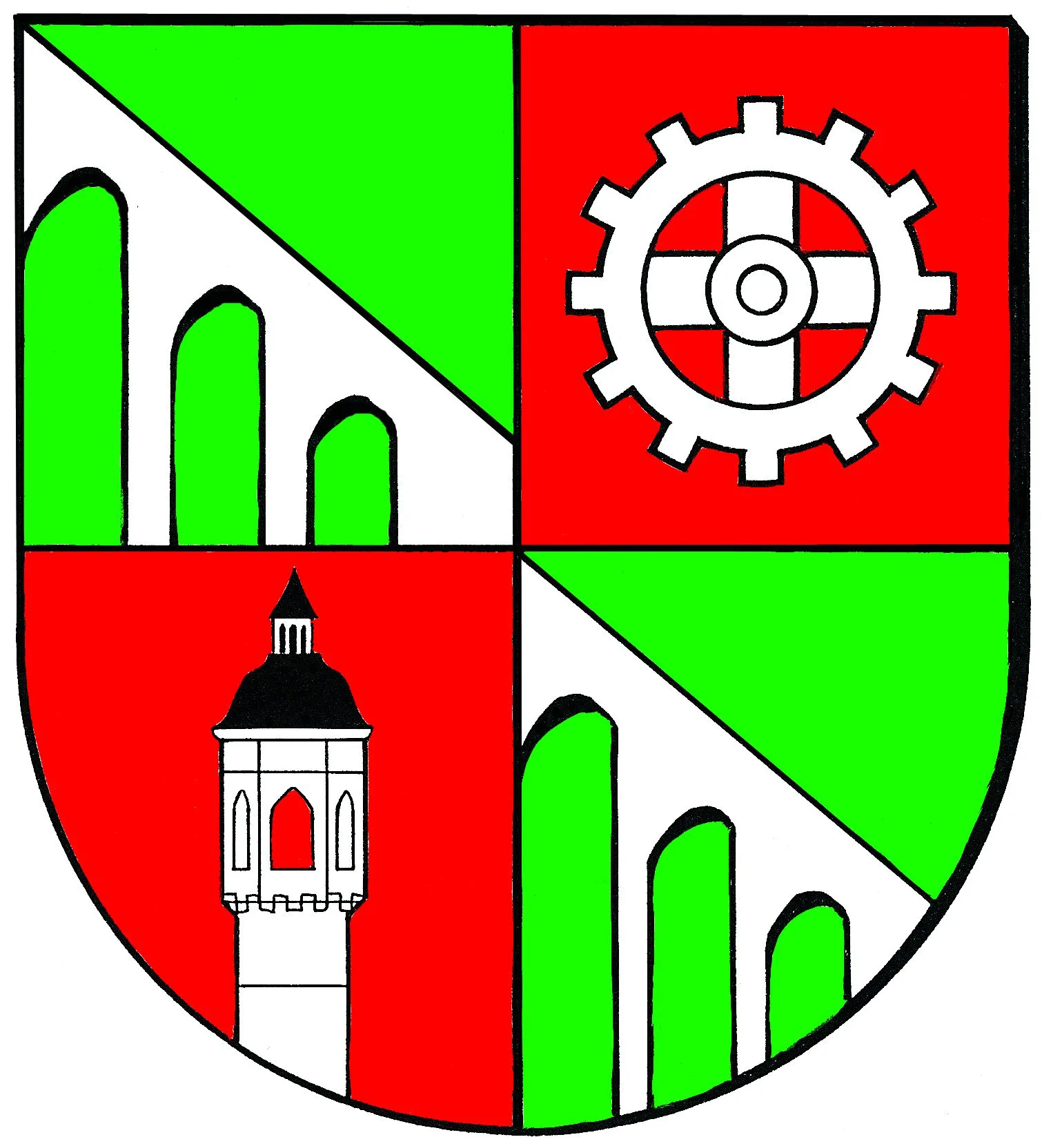 Stadtteilwappen Hungerburg (XVI.)