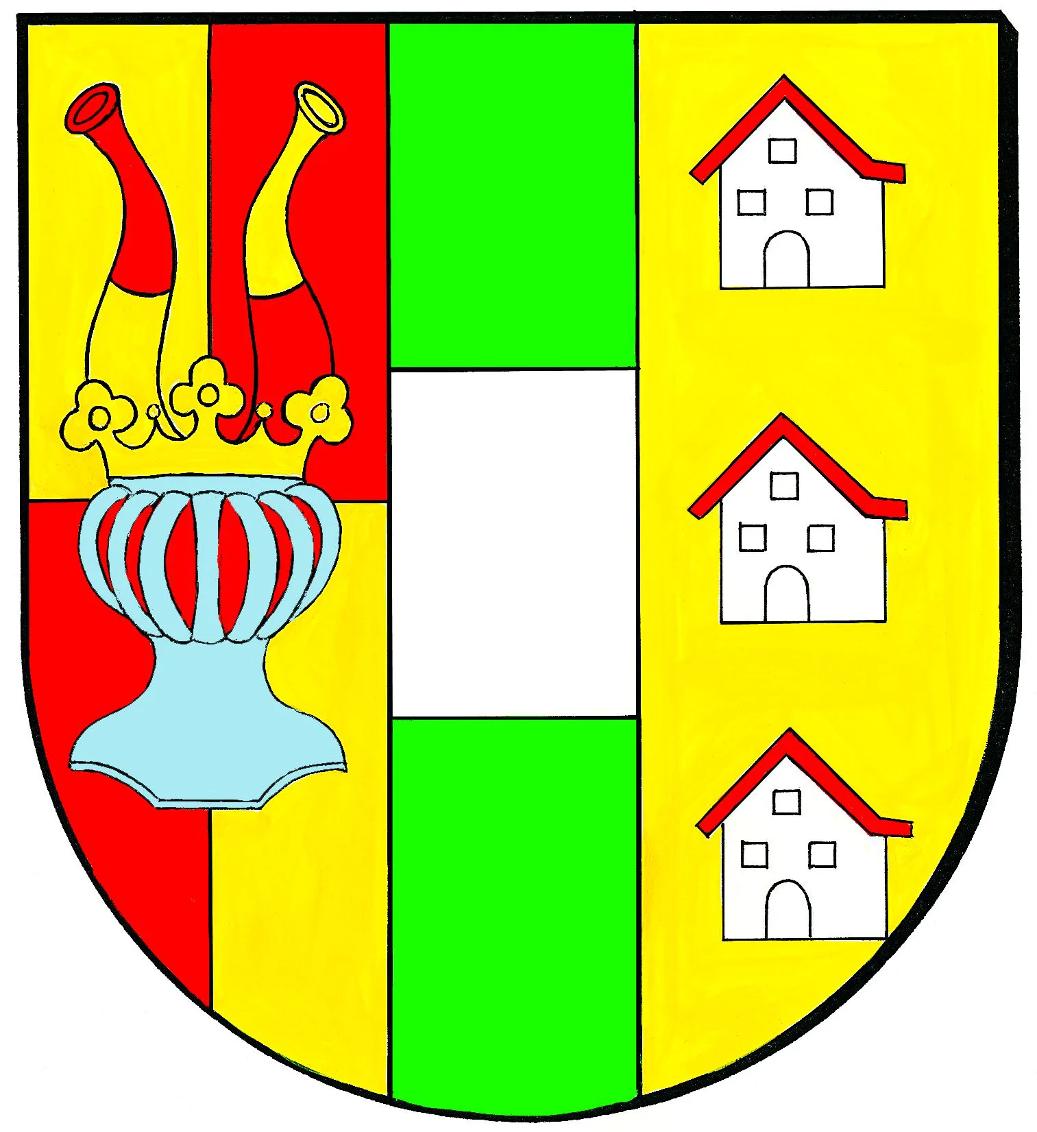 Stadtteilwappen Mentlberg-Sieglanger (XIV.)