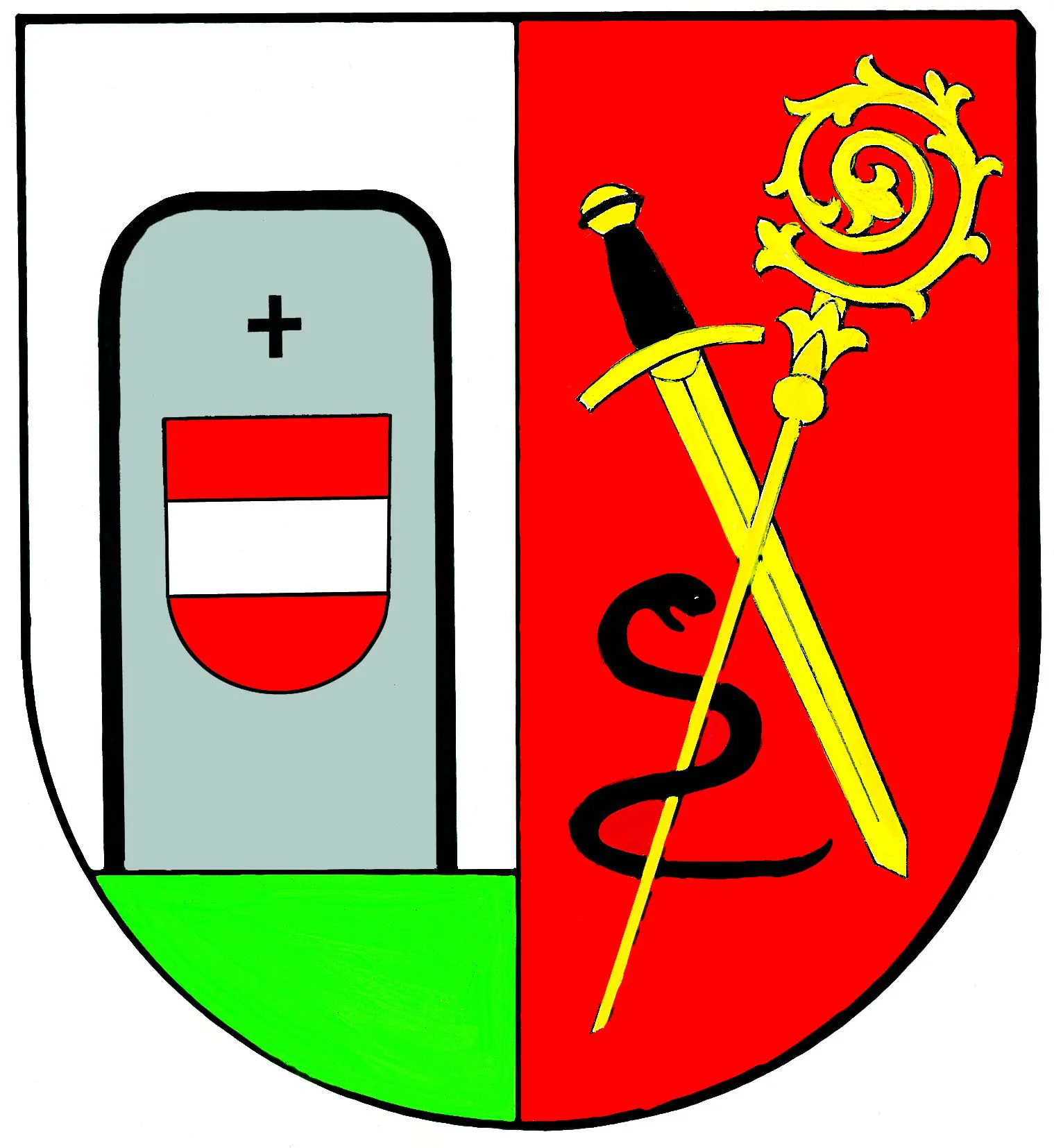 Stadtteilwappen Reichenau (VII.)