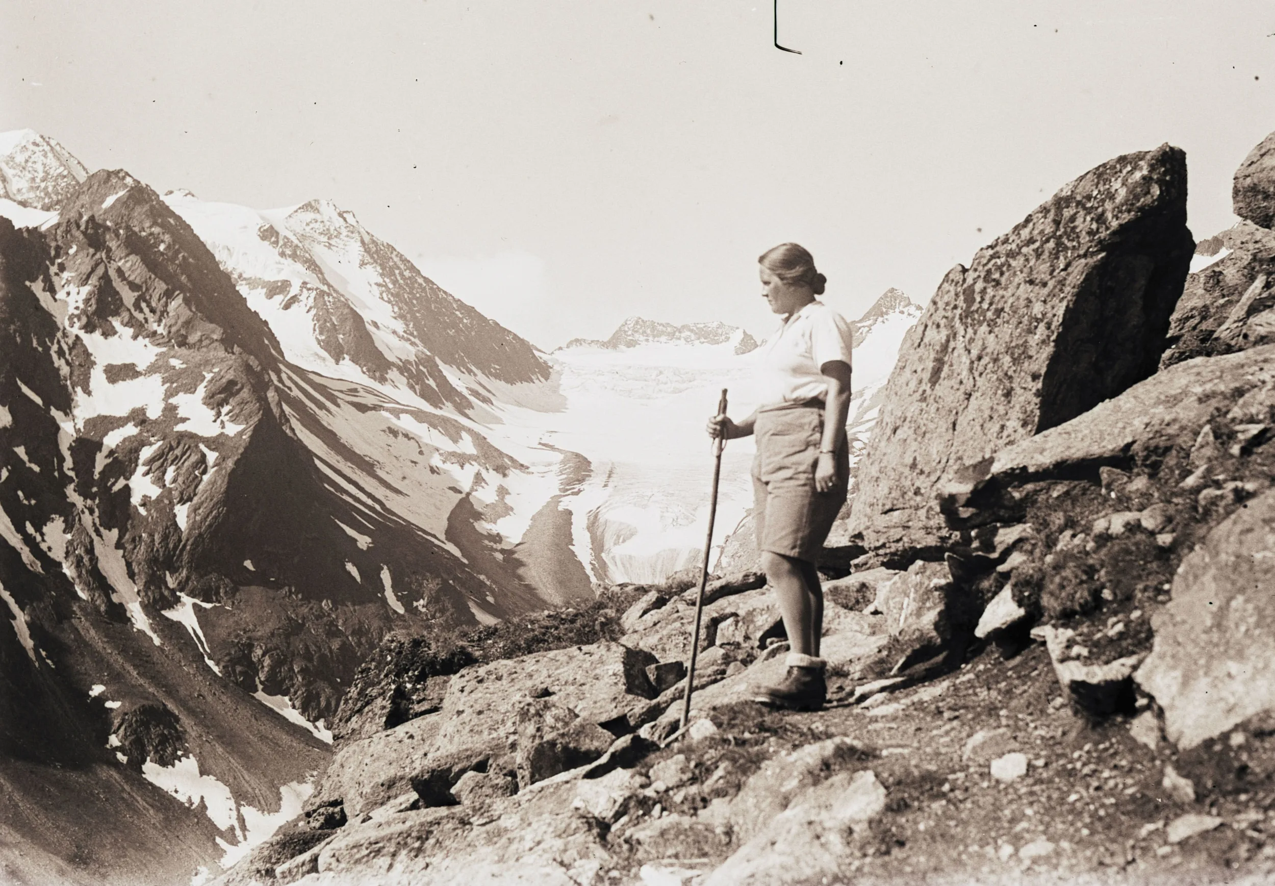 Ein Schweißtreibende Wanderung