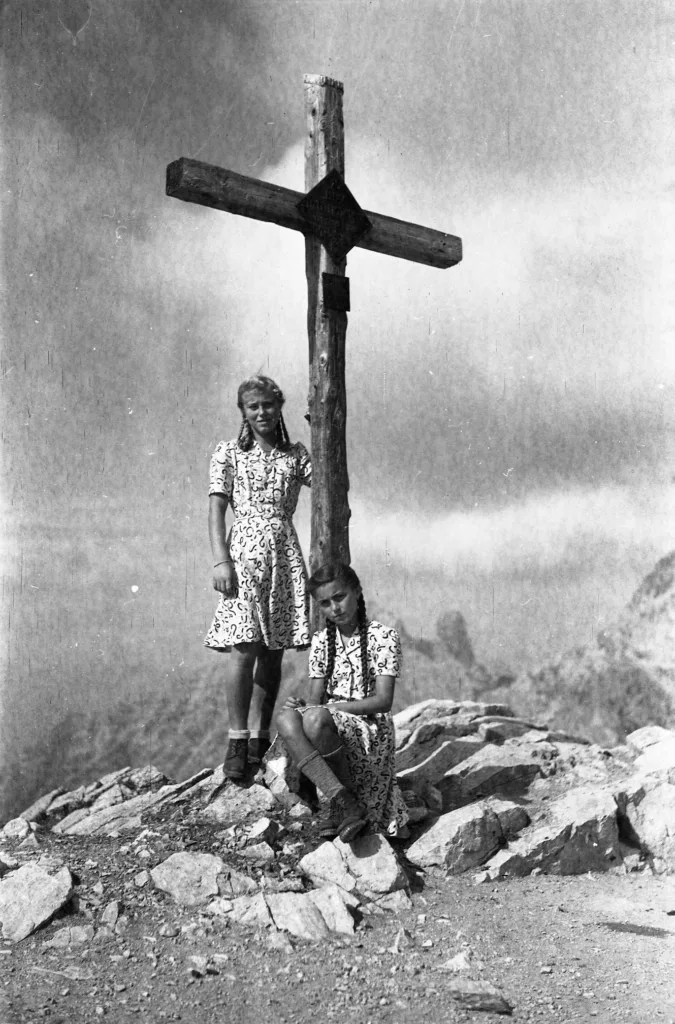 Fotoshooting in luftiger Höhe – Innsbruck erinnert sich