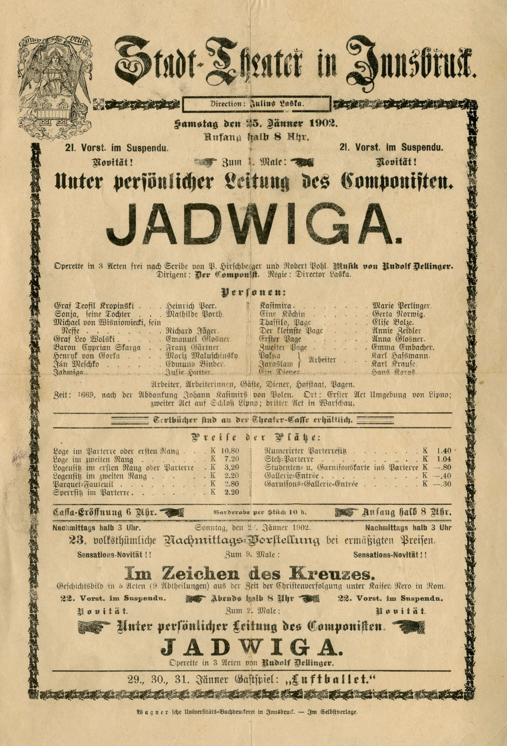 Ein Erfolgreiche Operettenpremiere