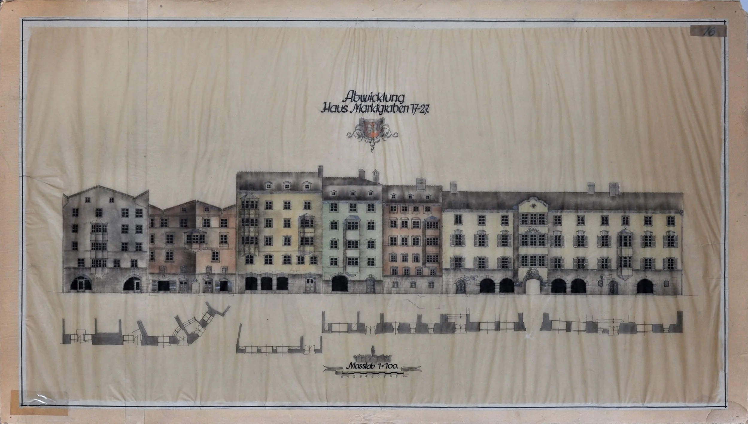 Neue/Alte Fassaden An Den Gräben (II)