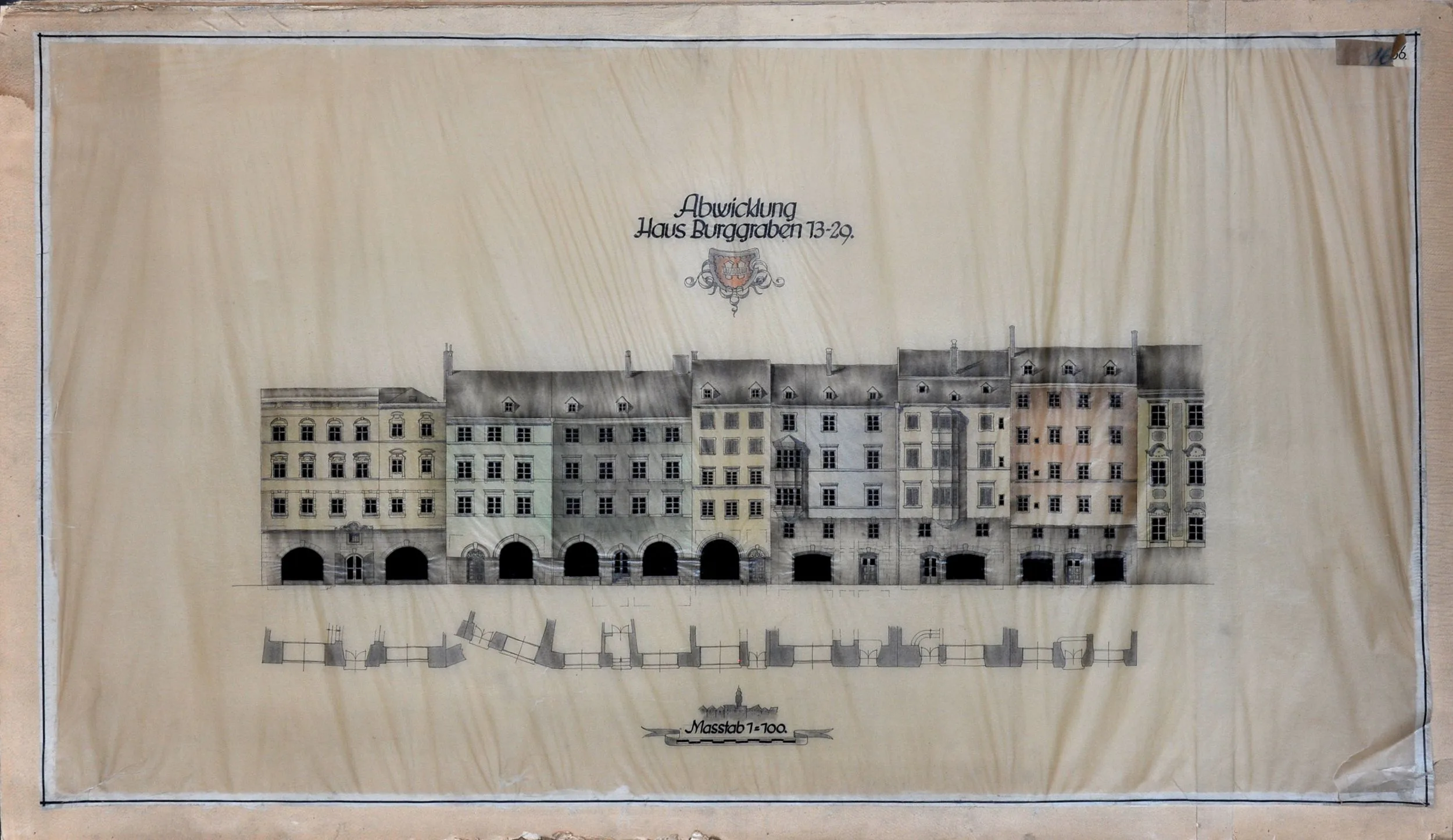 Neue/Alte Fassaden An Den Gräben (IV)