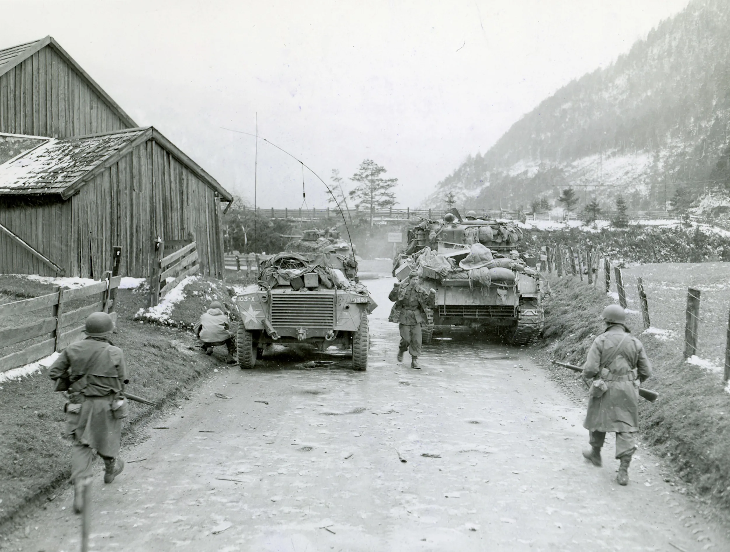 Vorstoß Bei Scharnitz