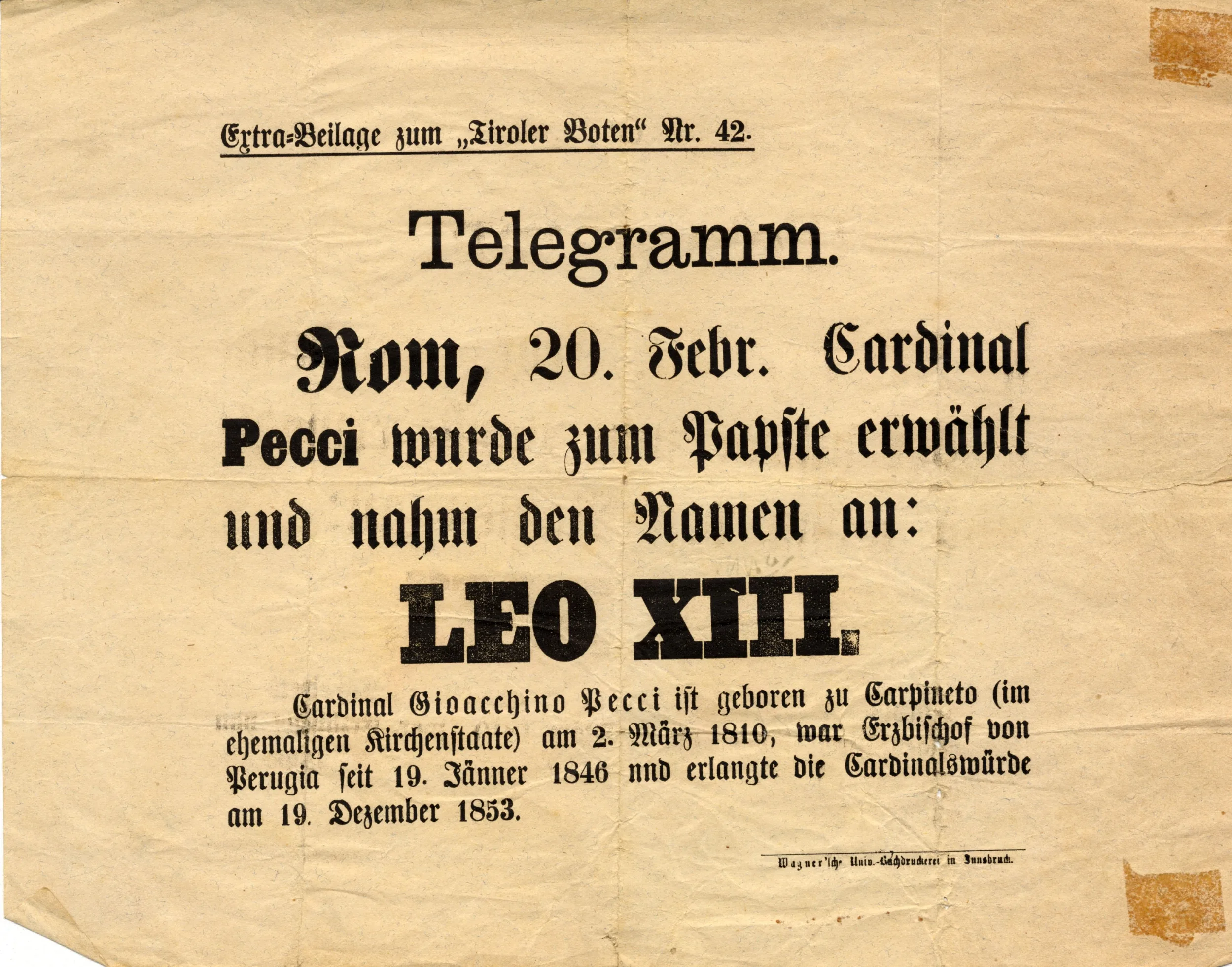 Archivding Der Woche