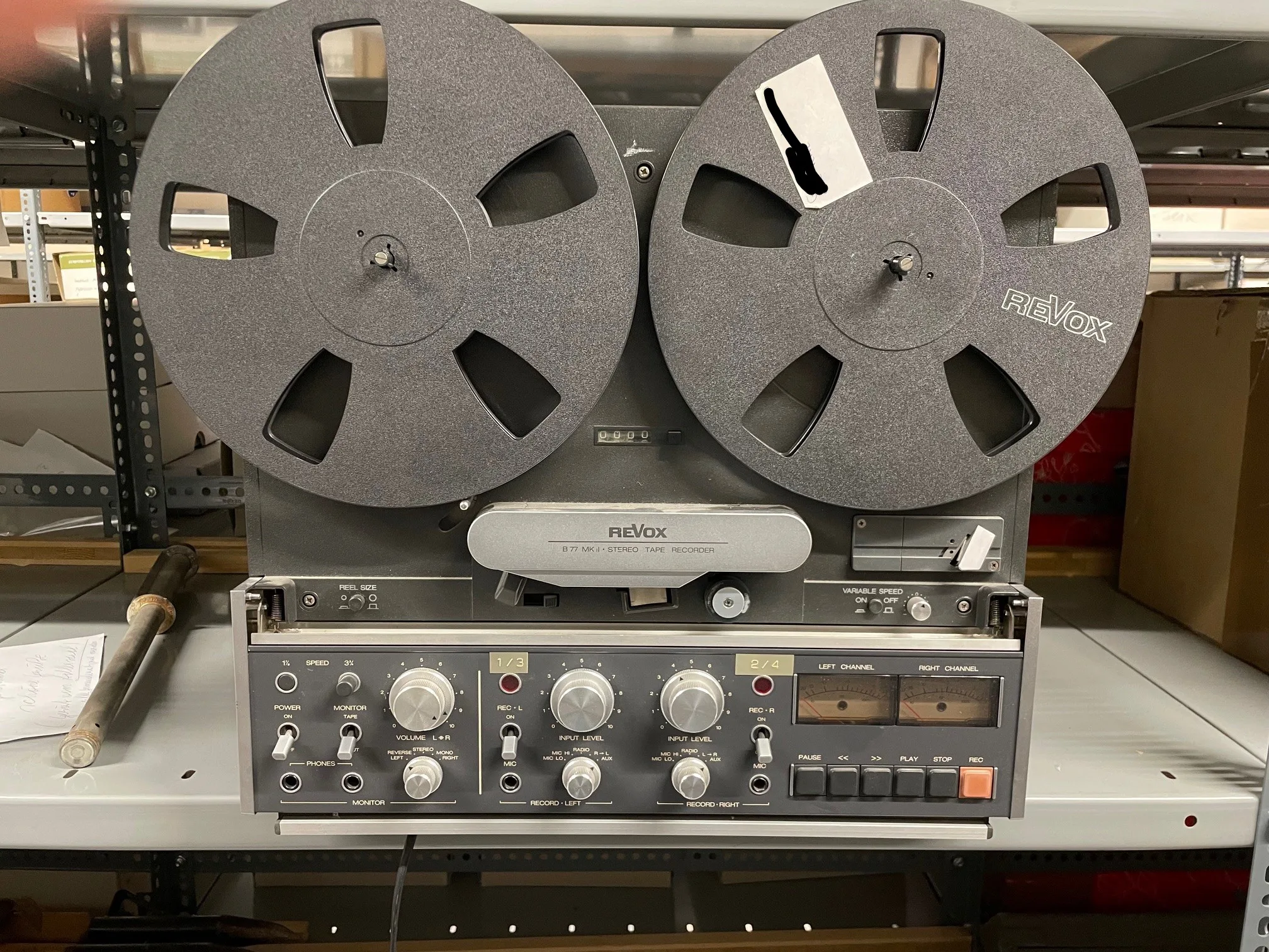 Aufnahmegerät Sucht Einsatzort