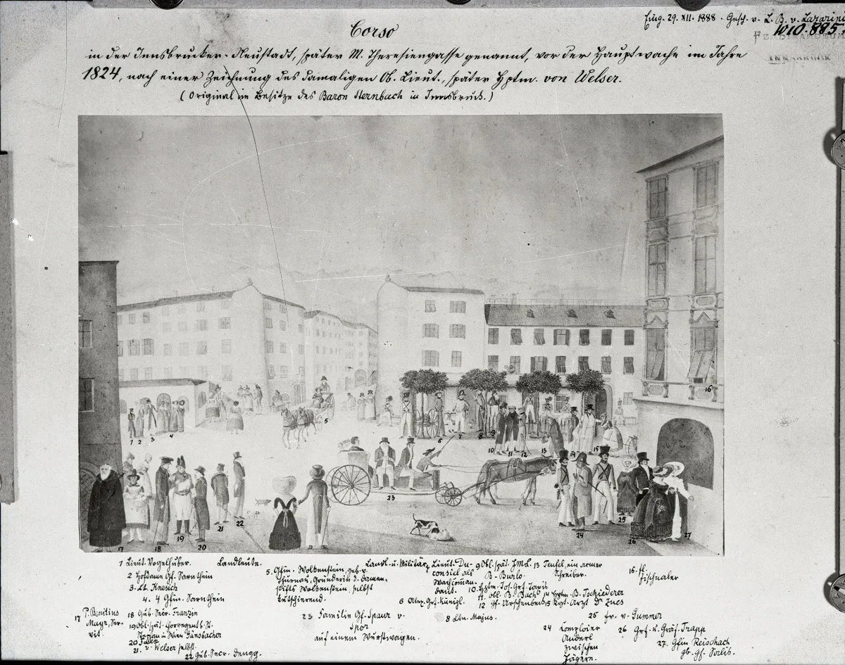 Ein Corso Im Jahre 1824