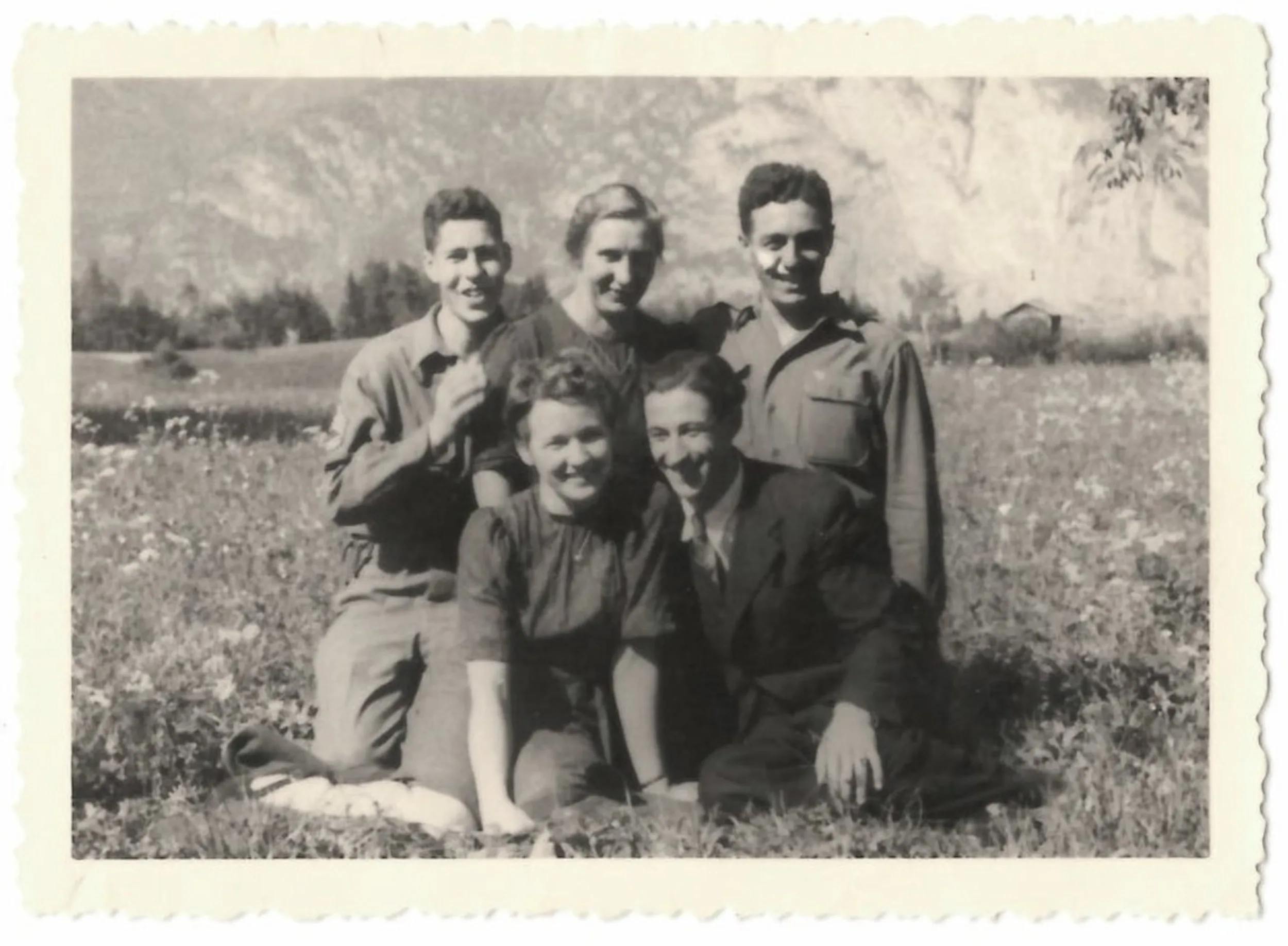 Das Kernteam Der Operation Greenup, Oberperfuss