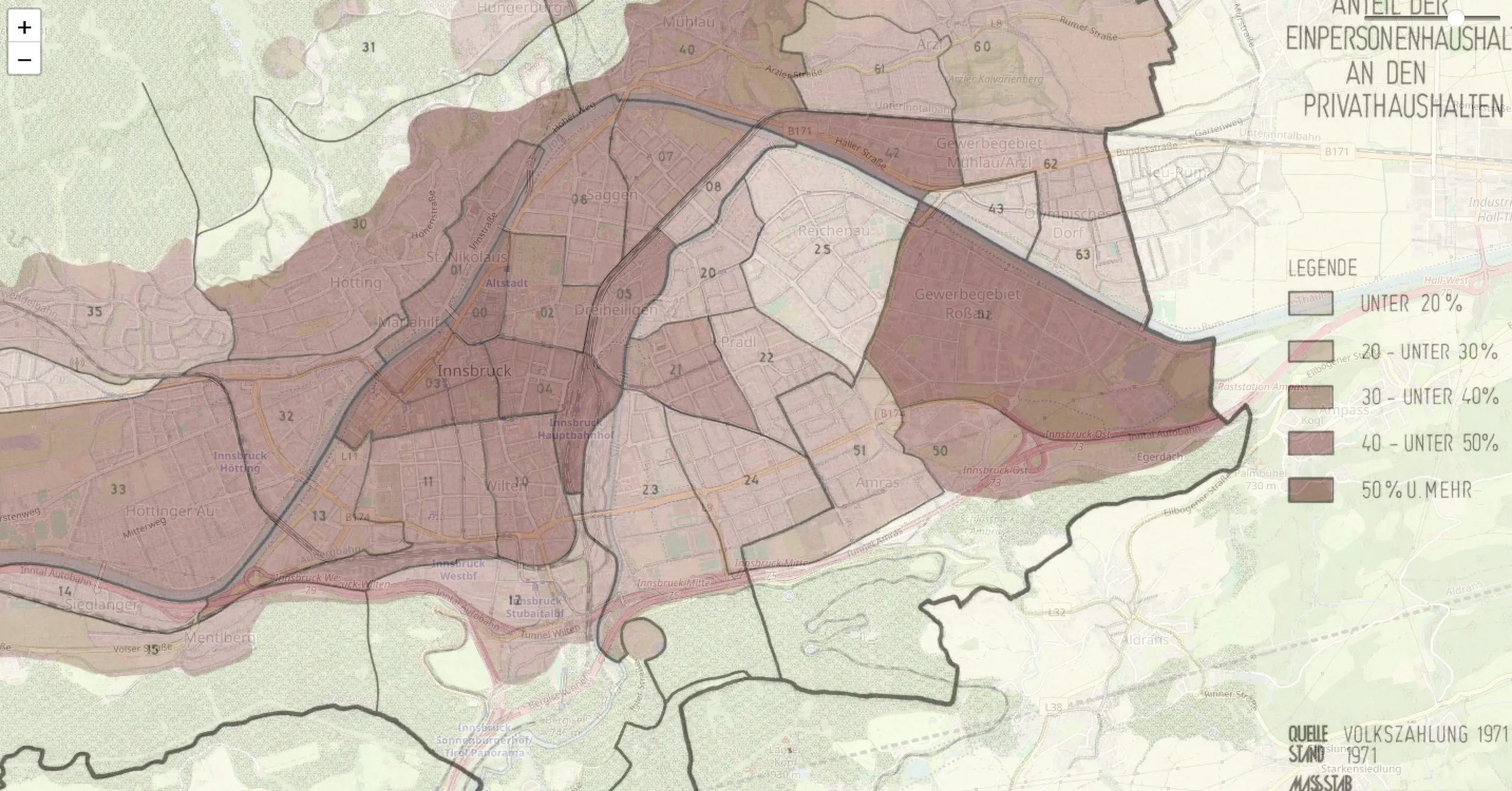 Map Stories: #Moderne Einpersonensinglehaushalte