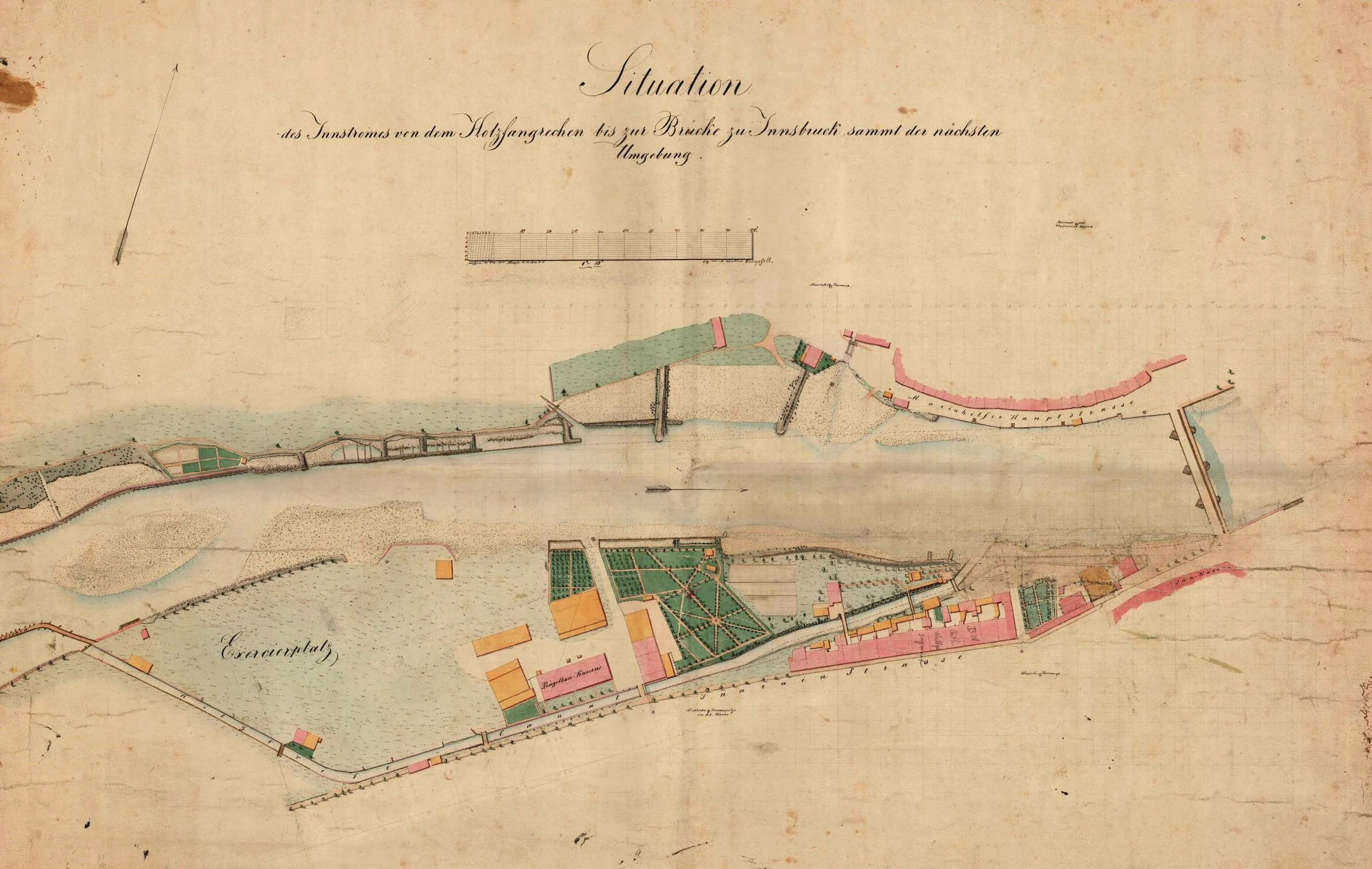 Der Holzfangrechen Und Seine Umgebung