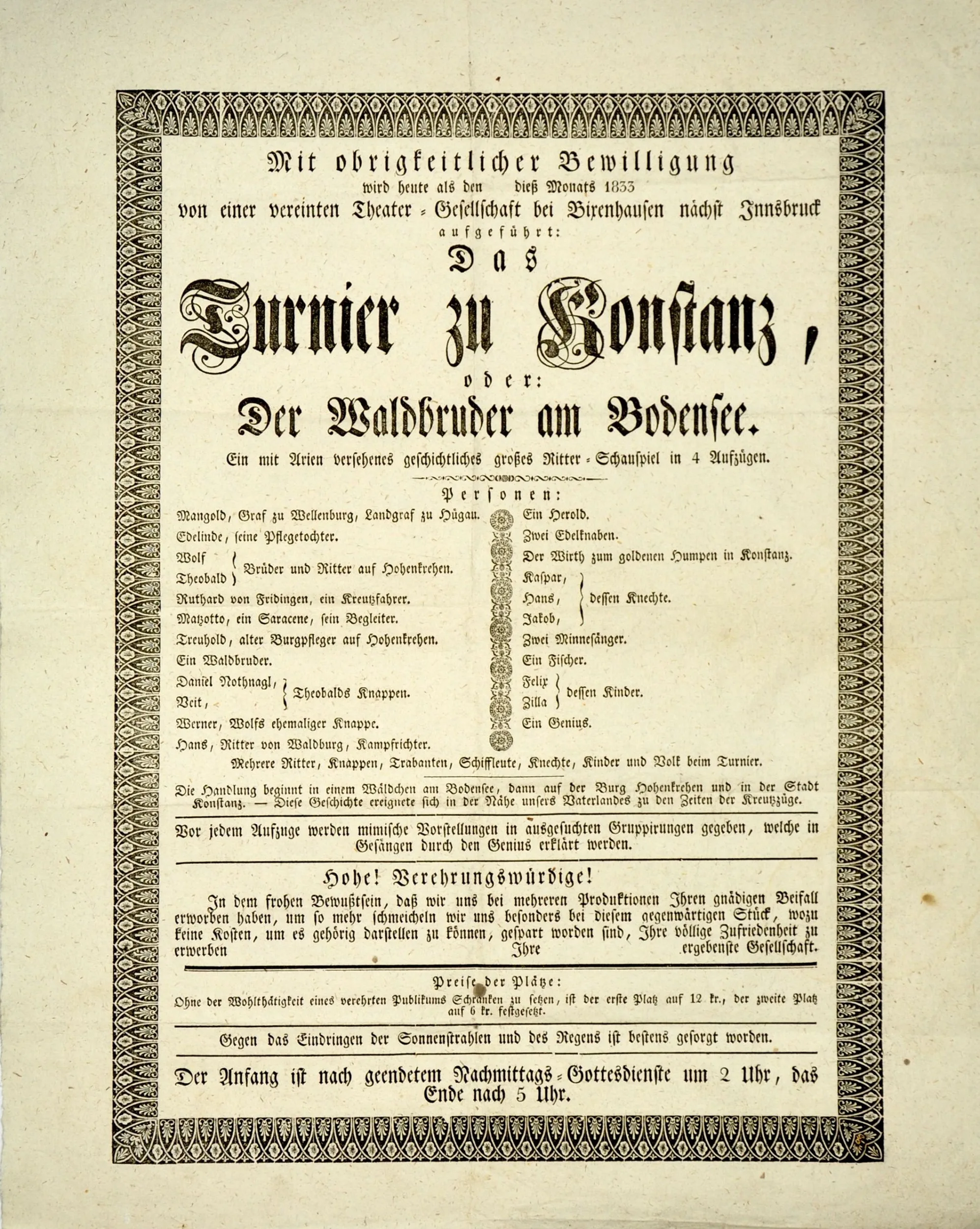 Das Turnier Zu Konstanz