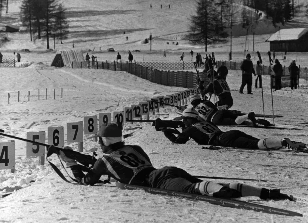 Olympische Winterspiele 1976 In Seefeld In Tirol