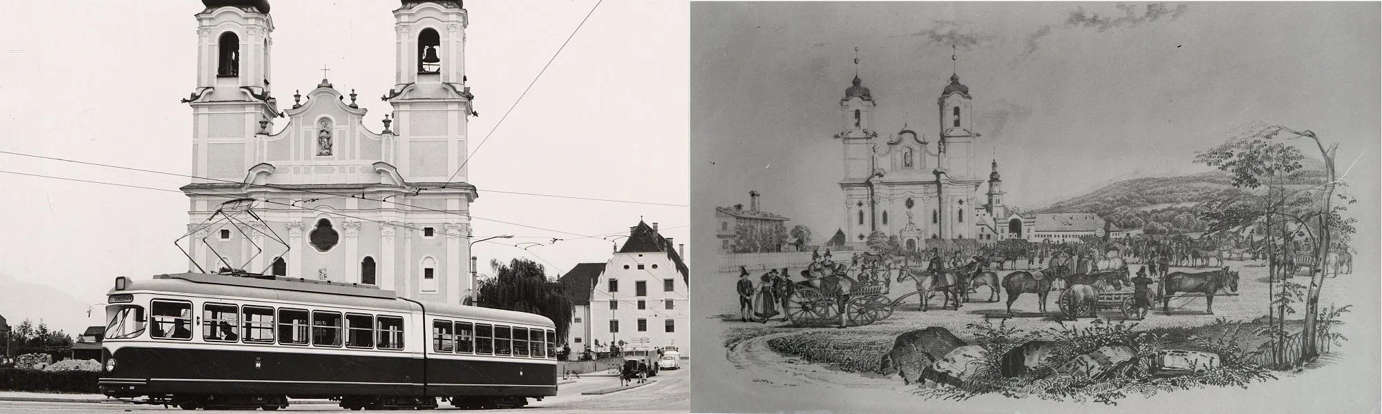 Wilten Einst Und Jetzt