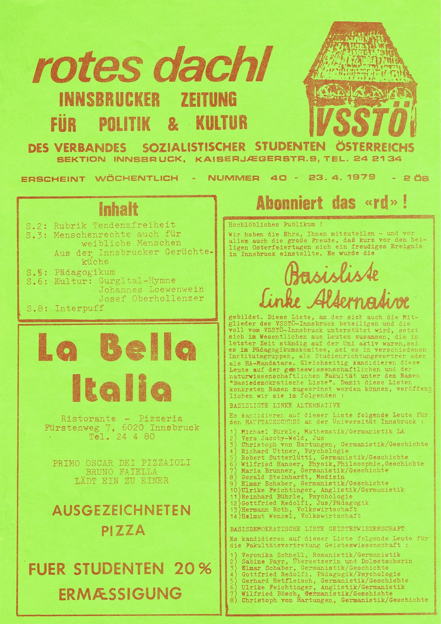 Ausgezeichneten Pizza