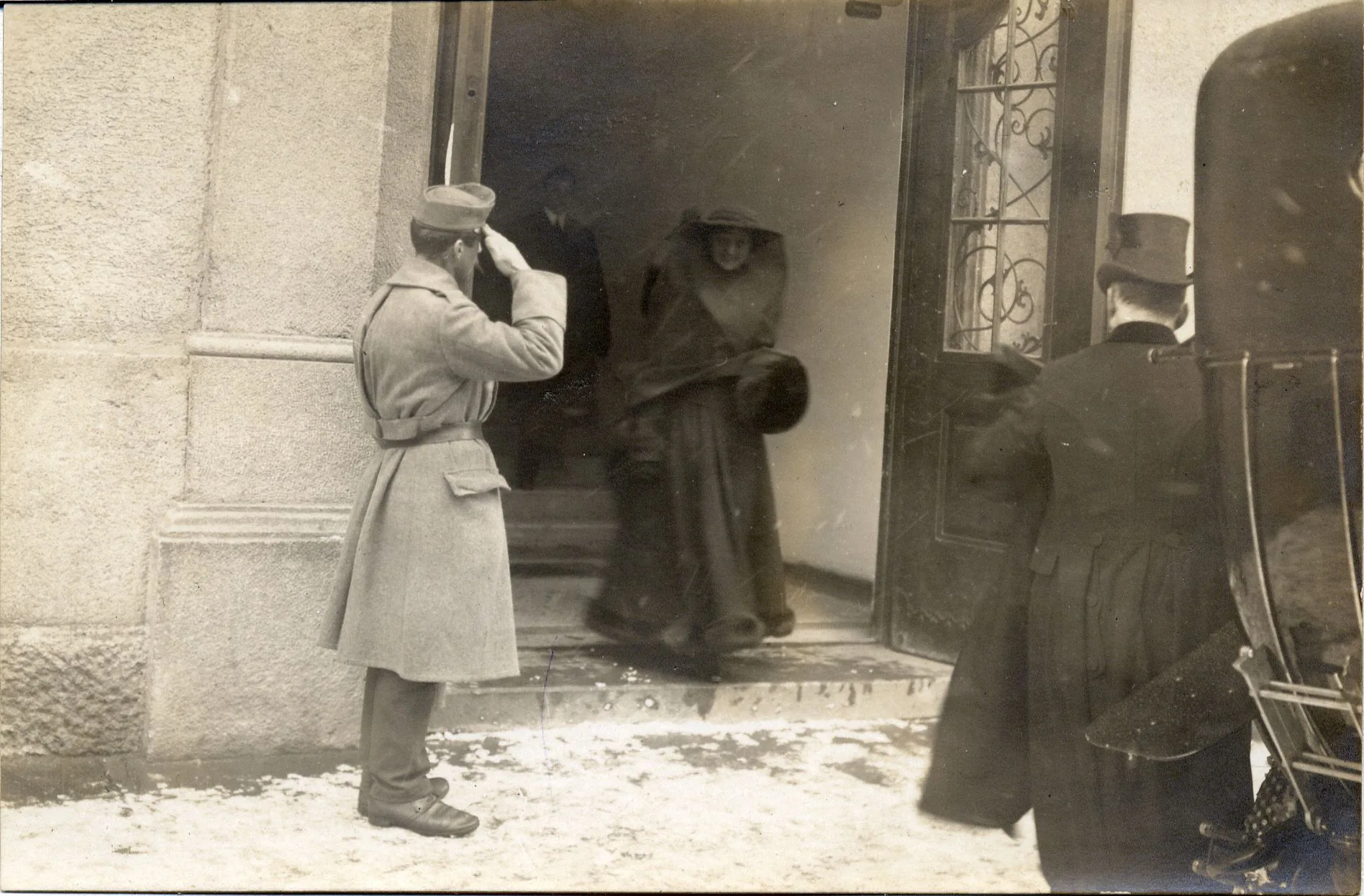 Kaiserlicher Besuch In Schweren Zeiten
