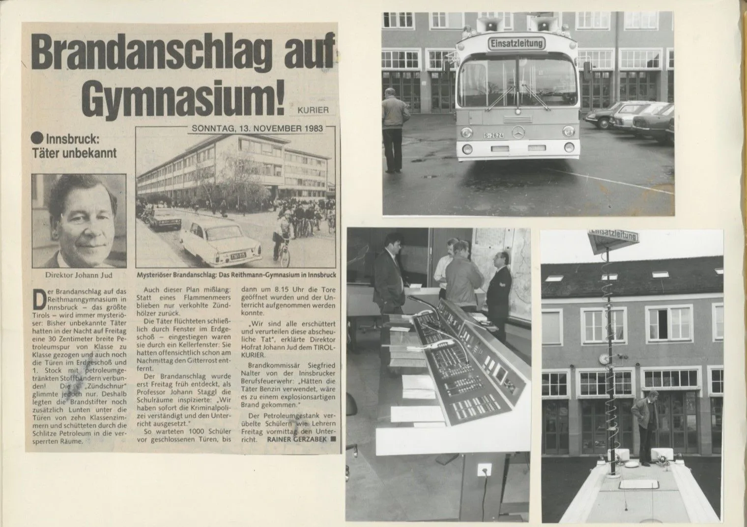 Wild Wild East: Brandanschlag Auf Das Reithmanngymnasium