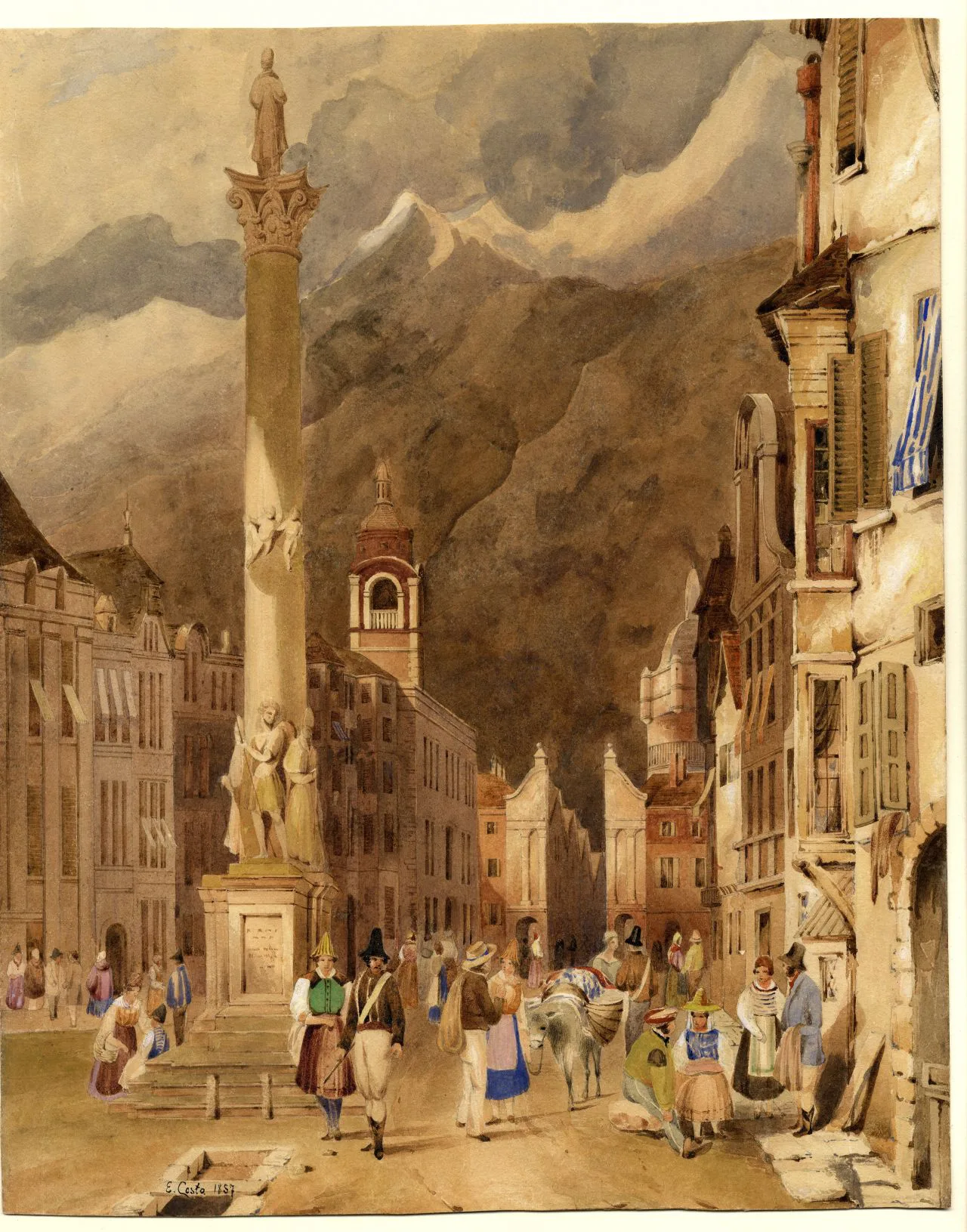 Maria-Theresien-Straße 1857 (oder So)