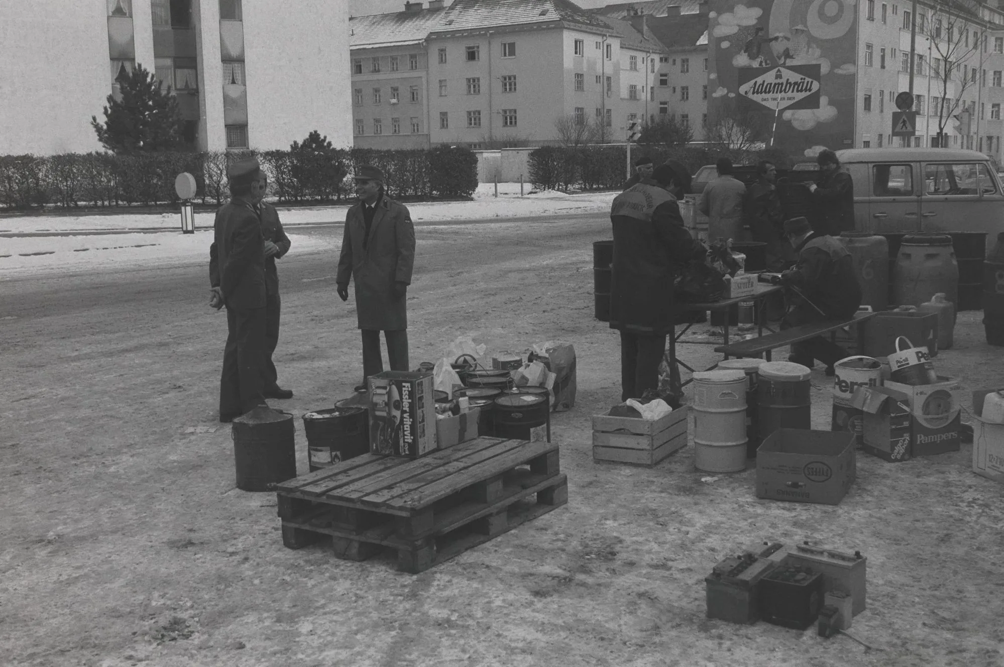 Erste Giftmüllsammlung