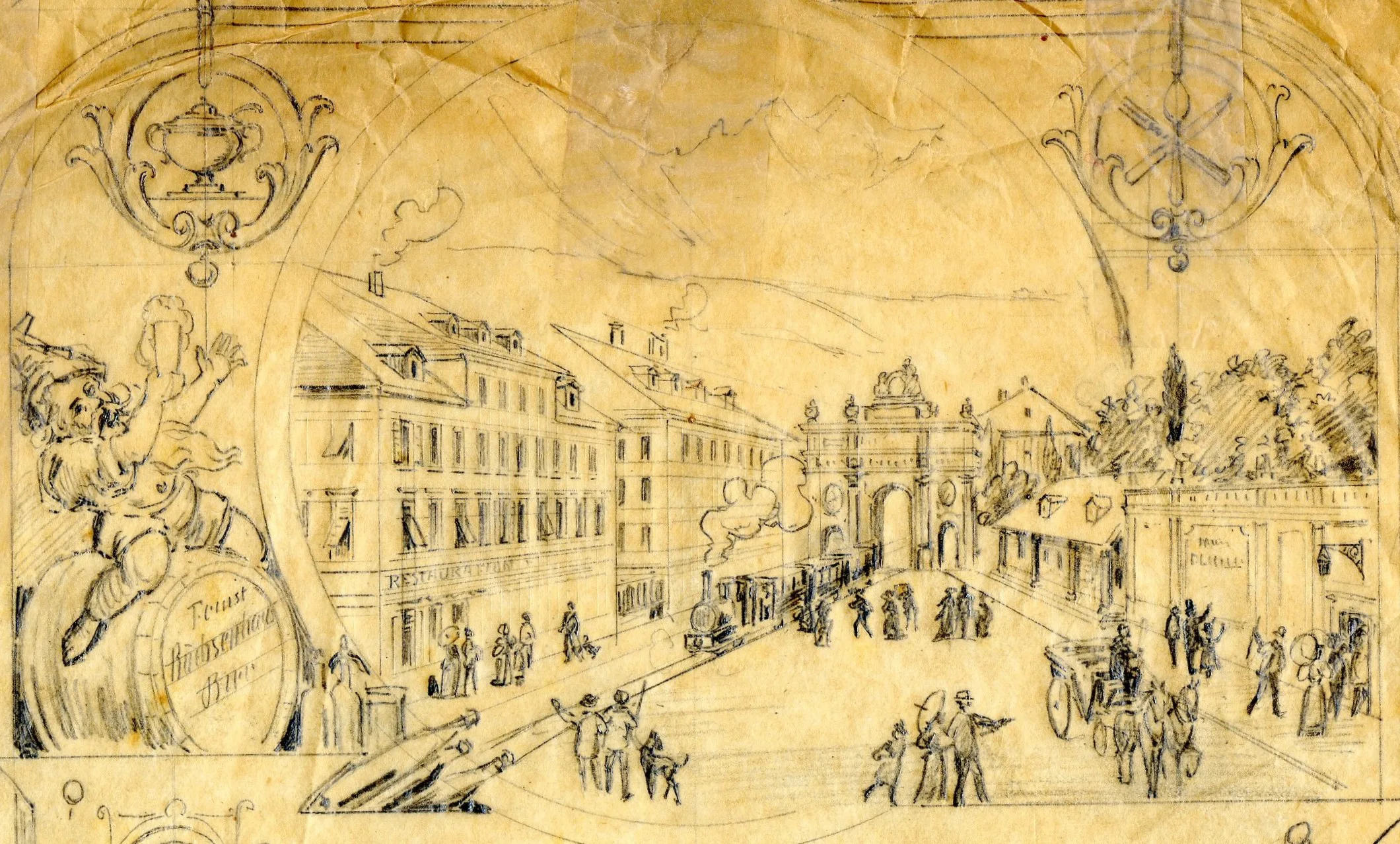 Studentenalltag Um 1900