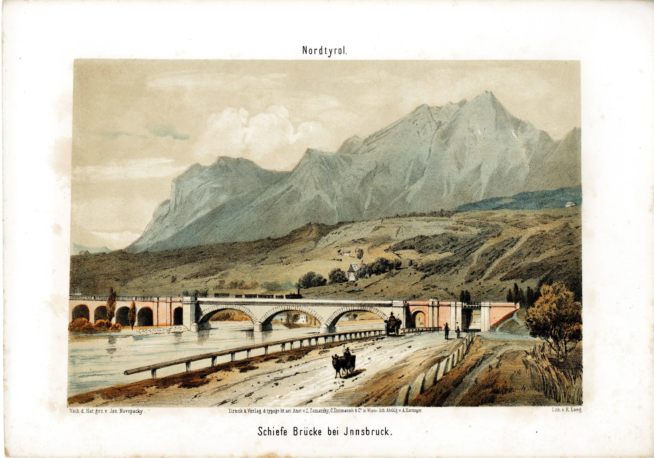 Der Bau Der Nordtiroler Eisenbahn – Die Schiefe Brücke