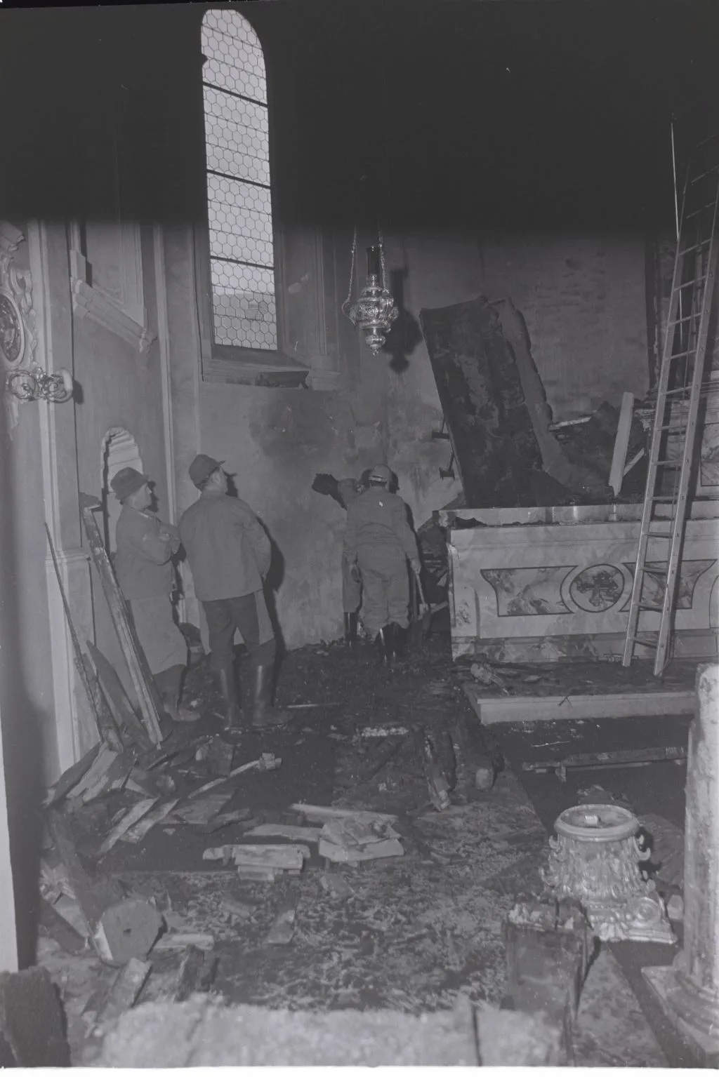 Die Amraser Kirche – Zum Brand