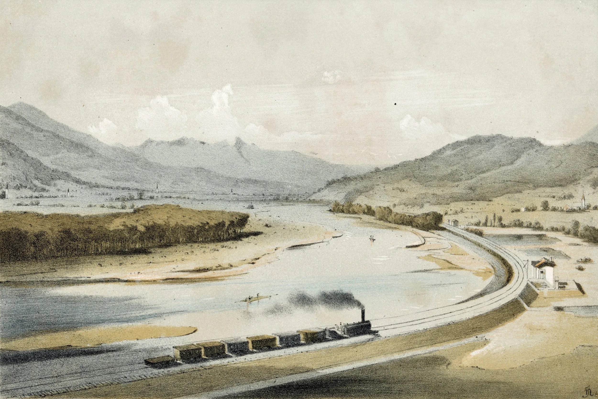 Der Bau Der Nordtiroler Eisenbahn – Ein Rätsel