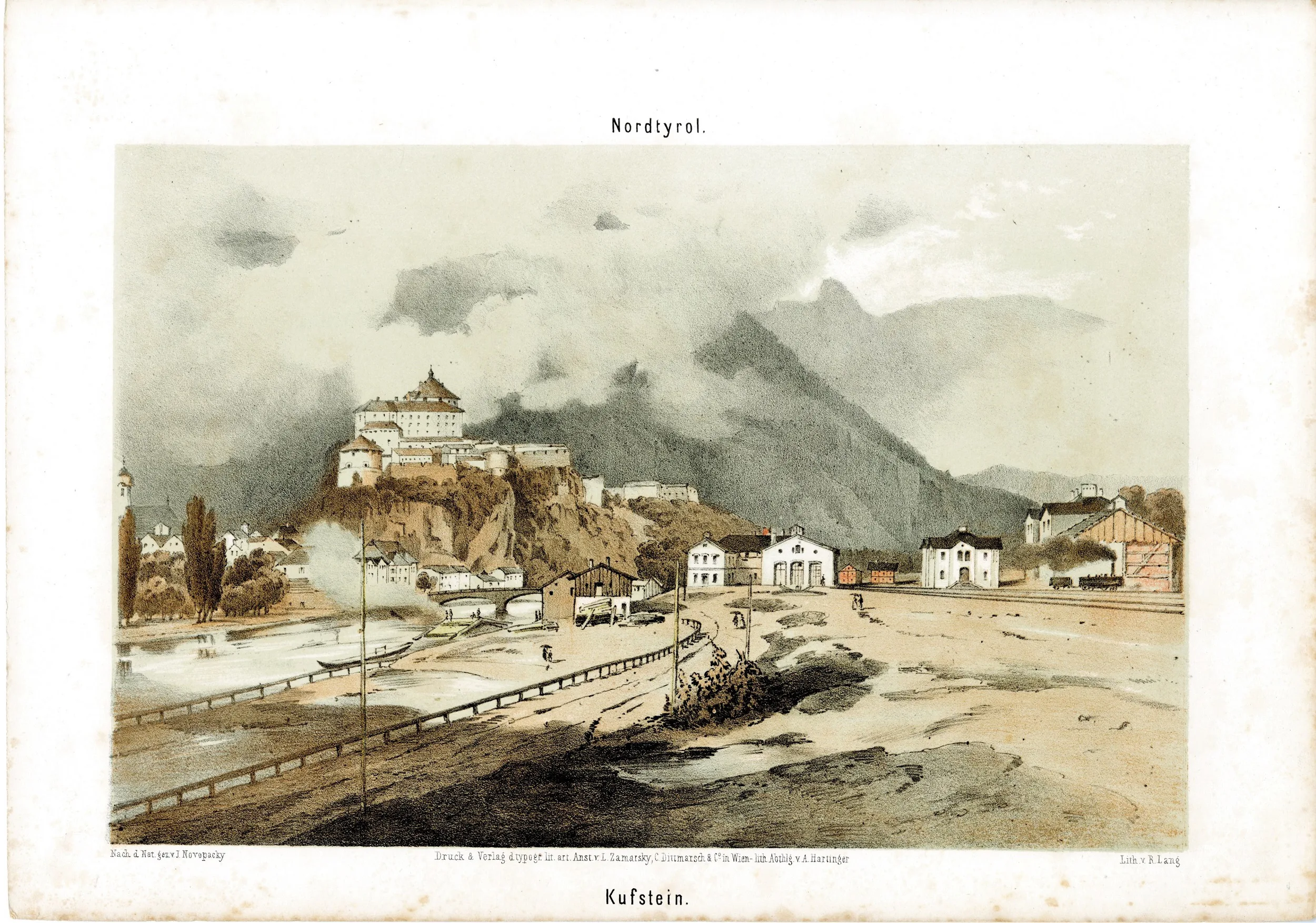 Der Bau Der Nordtiroler Eisenbahn – Unsere Endstation Kufstein