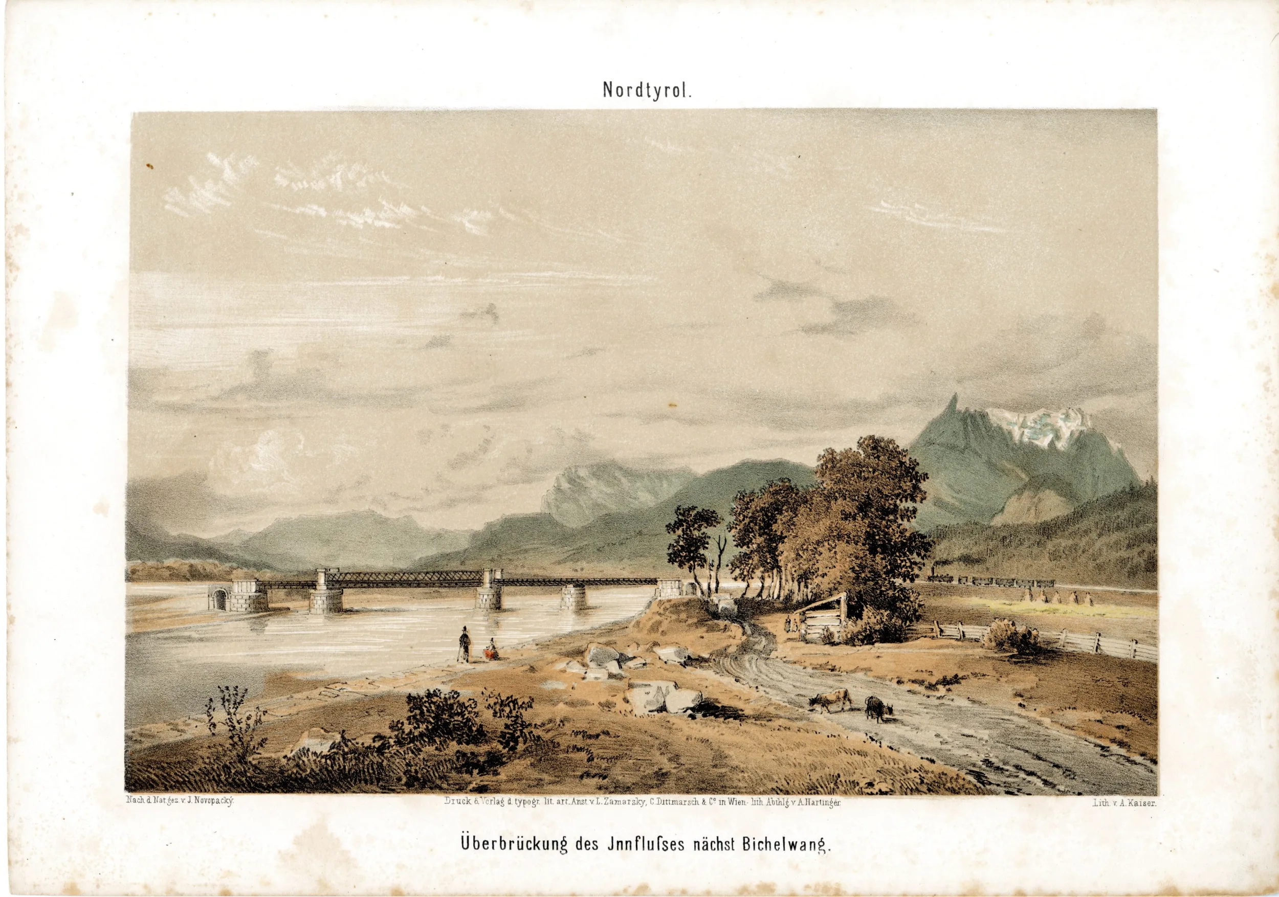 Der Bau Der Nordtiroler Eisenbahn – Der Letzte Brückenschlag