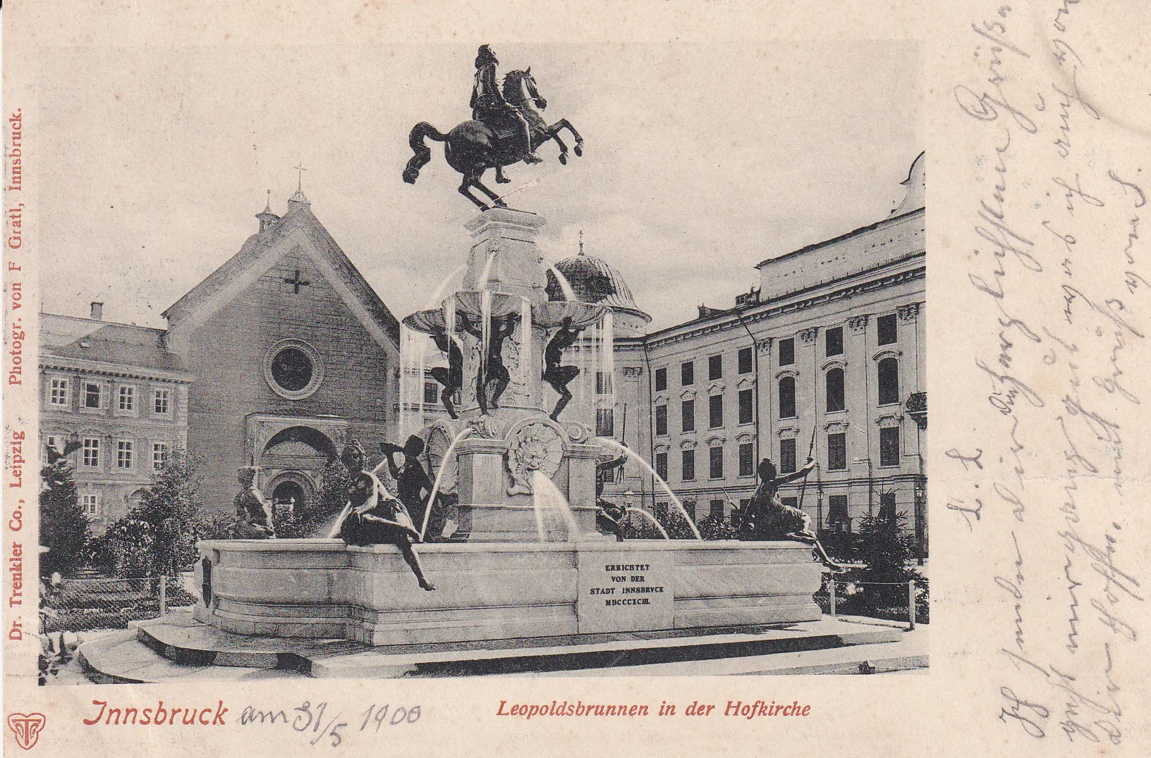 Leopoldsbrunnen, Vervollständigt