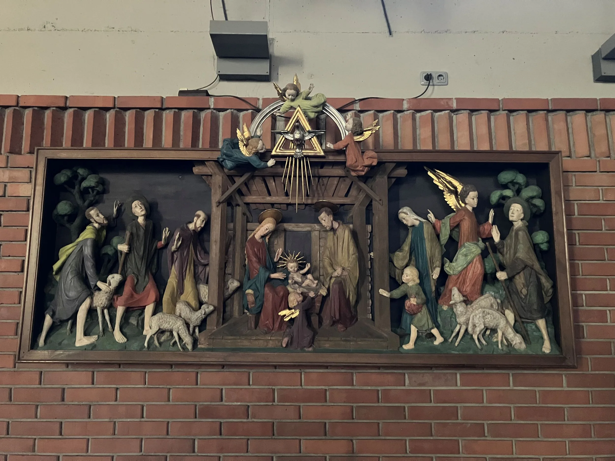 Weihnachtskrippen In Innsbrucker Kirchen VI: Pfarrkirche Saggen