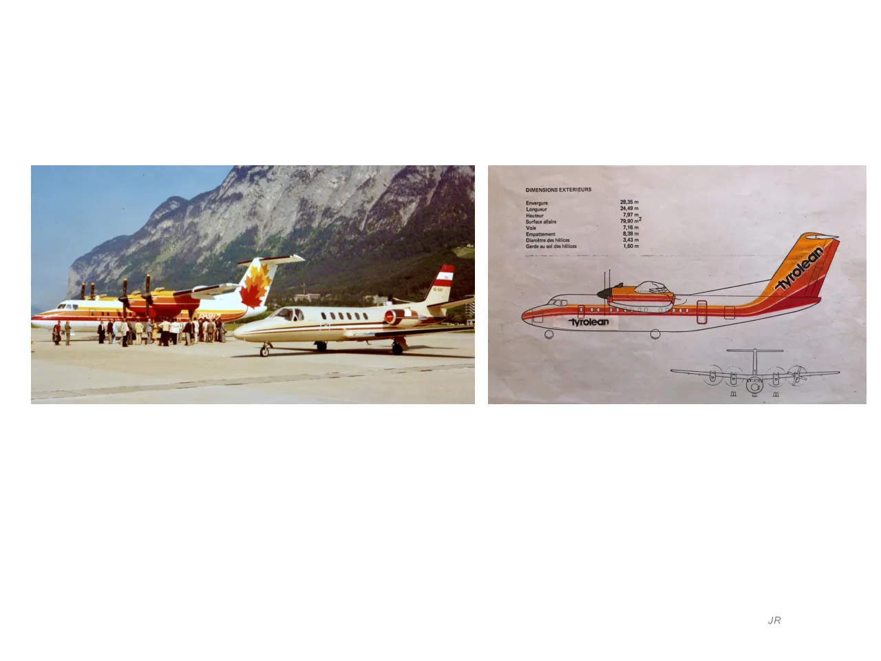 Wie Kam Es Zur Ursprünglichen Bemalung Der Tyrolean Airways Dash 7?